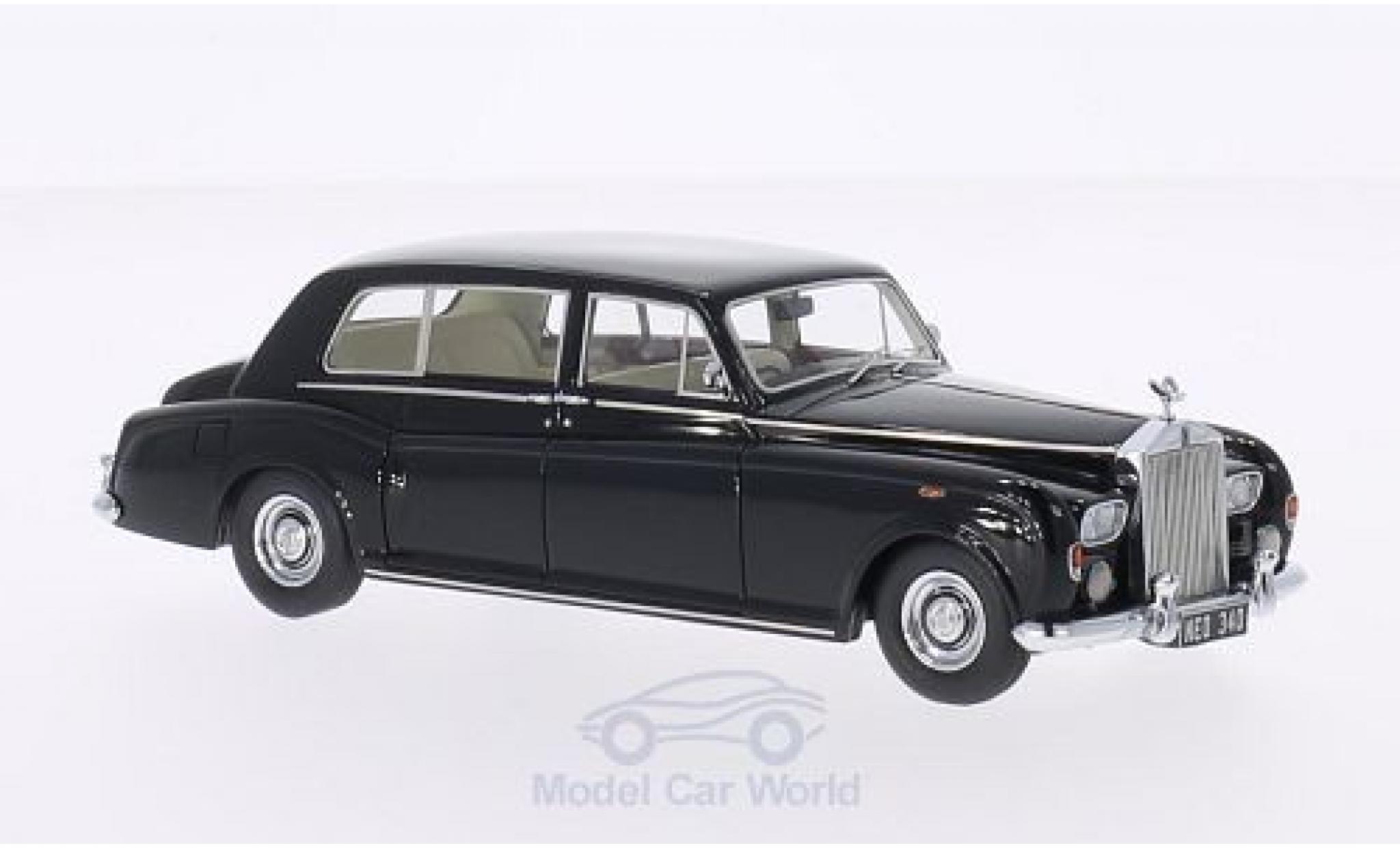 Rolls Royce Phantom 1/43 Neo VI EWB zwart RHD 1968 modelauto