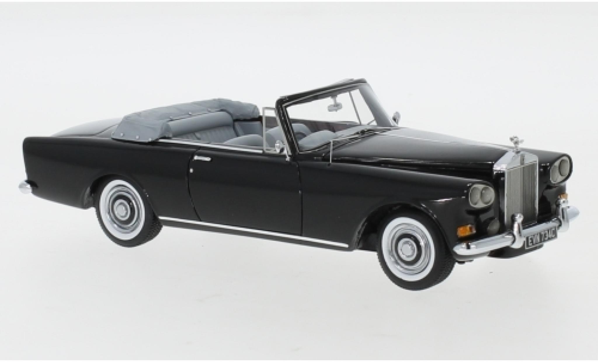 Rolls Royce Silver Cloud 1/43 Neo III Mulliner Park Ward DHC zwart RHD 1963 modelauto