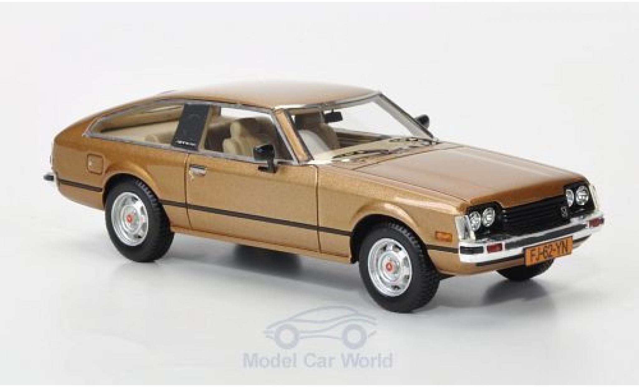 Toyota Celica 1978 1/43 Neo MK2 (A40) gold 1978 modelauto