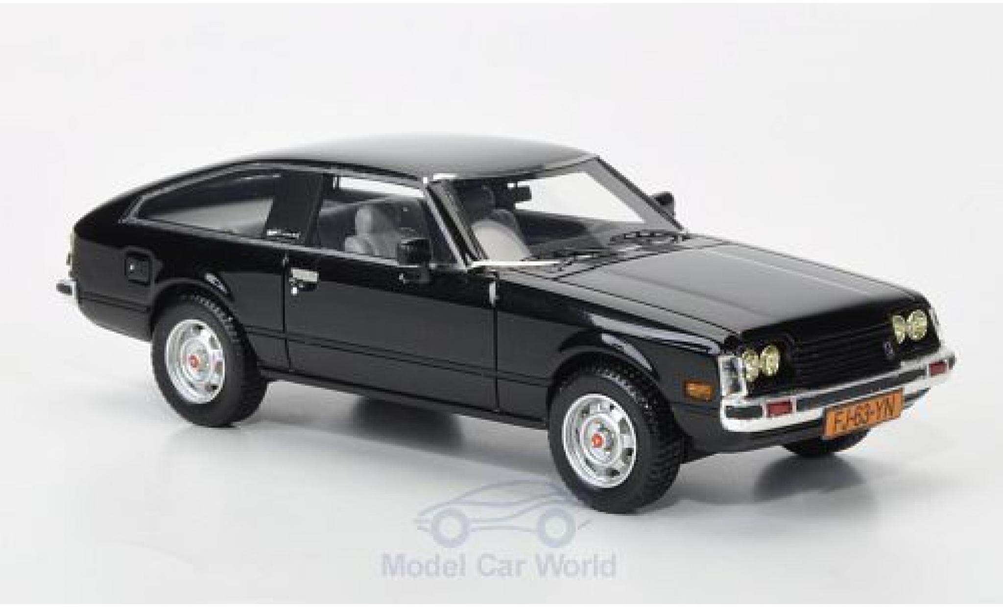 Toyota Celica 1978 1/43 Neo MK2 (A40) zwart 1978 modelauto