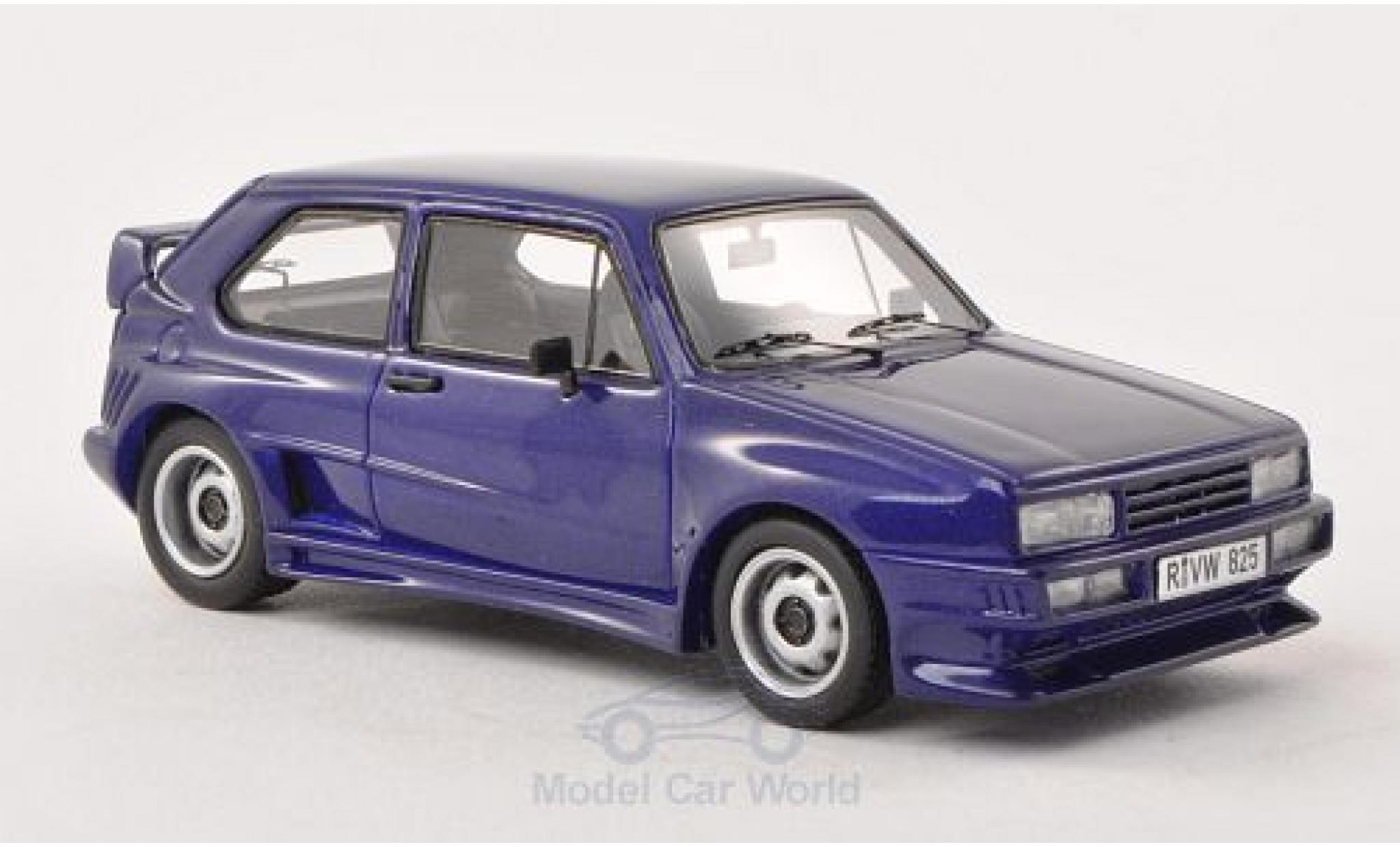 Volkswagen Golf V 1/43 Neo I Rieger GTO metallic lila 1980 modelauto