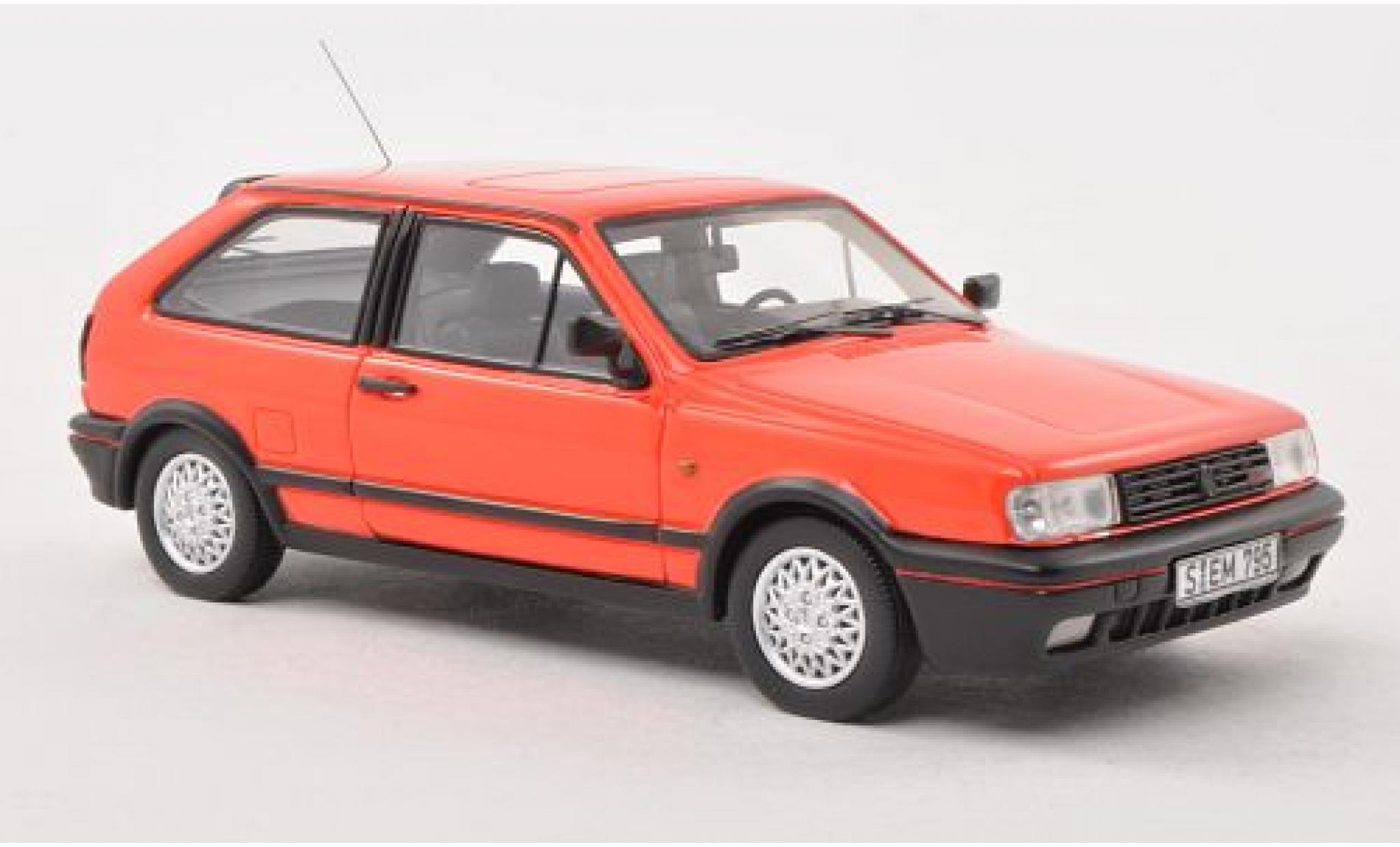 Volkswagen Polo 1/43 Neo IIF Coupe G40 rood 1991 modelauto