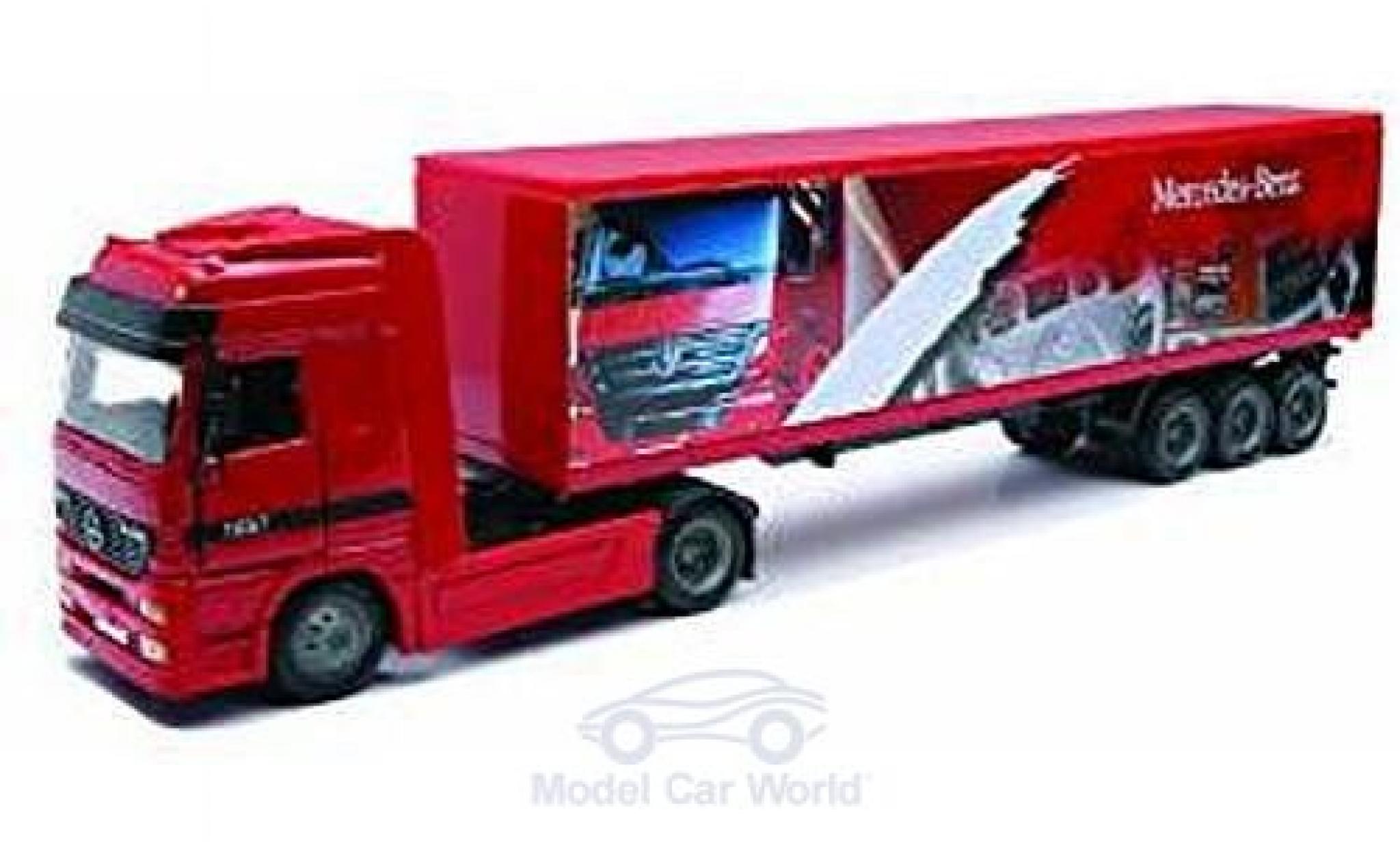 Mercedes Actros 1/43 New Ray 1857 mit Kastenauflieger modelauto