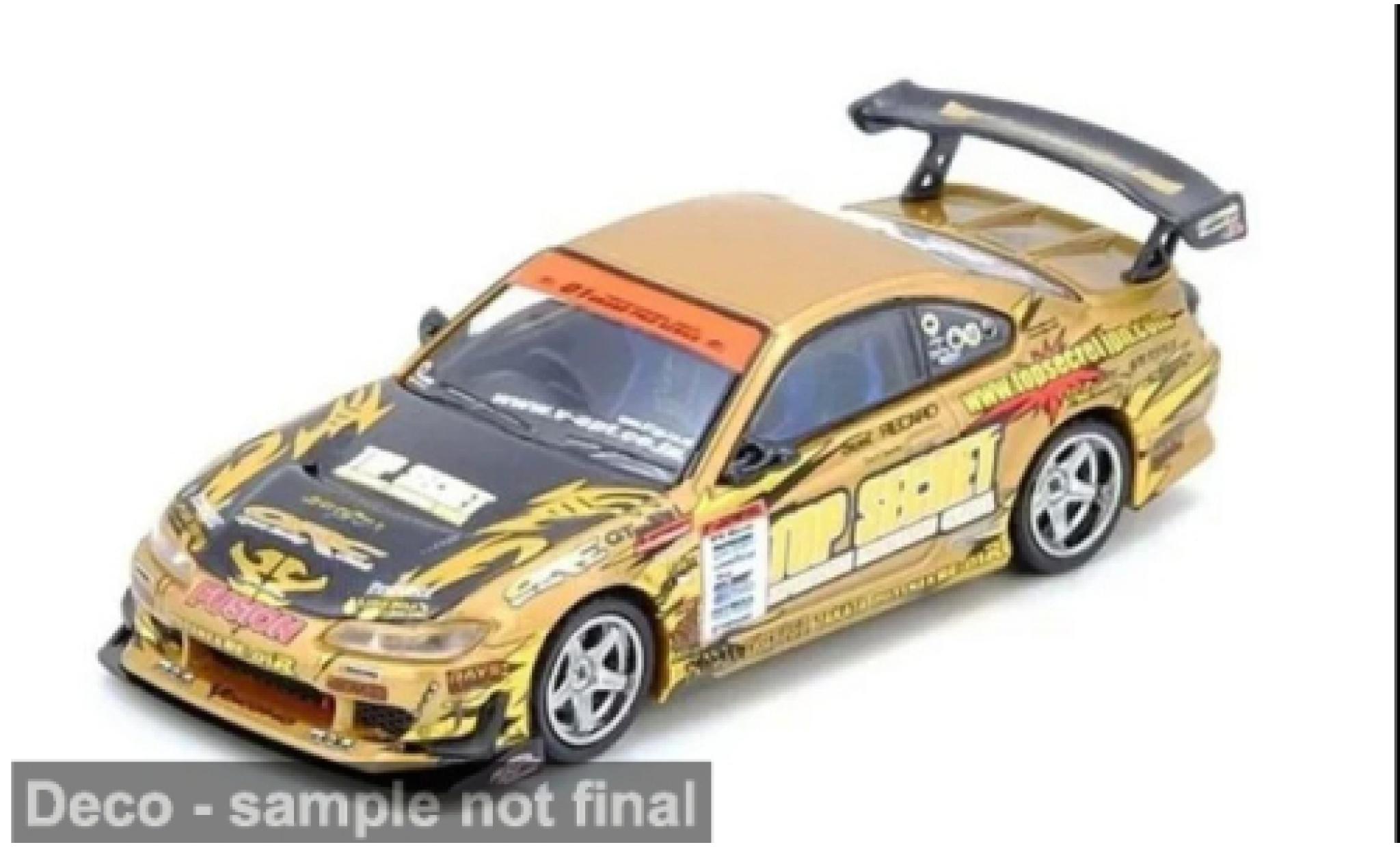 Nissan Silvia 1/64 INNO64 (S15) D1 Grand Prix 2024 Top Secret 1:64 modelauto