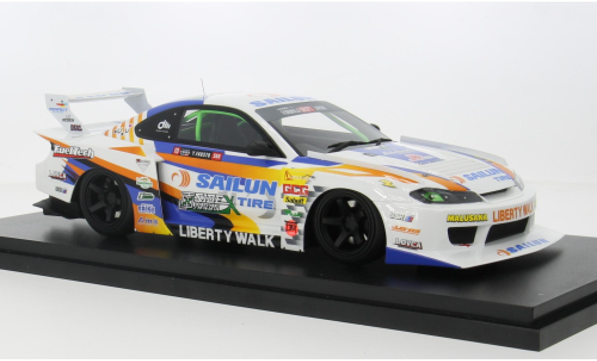 Nissan Silvia 1/43 Top Speed S15 LB- #555 1:43 modelauto