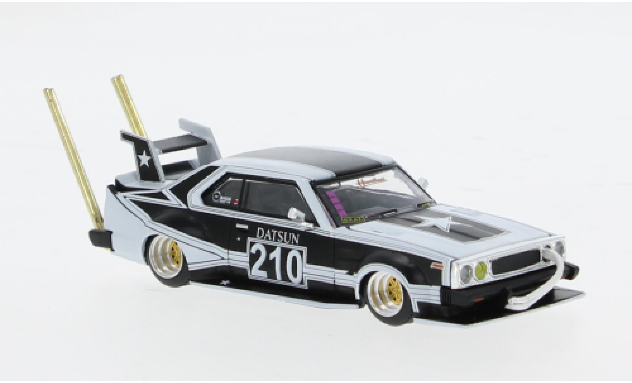 Nissan Skyline 1/64 Pop Race 2000 G grijs 1:64 modelauto