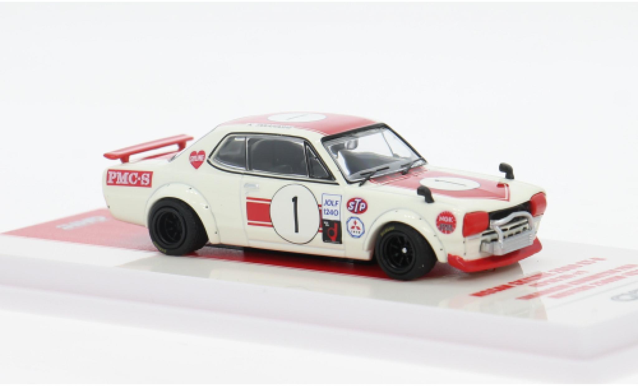 Nissan Skyline 1/64 INNO64 2000 GT-R (KPGC10) Fuji Masters 250km 1971 #1 T.Kunimitsu 1:64 modelauto