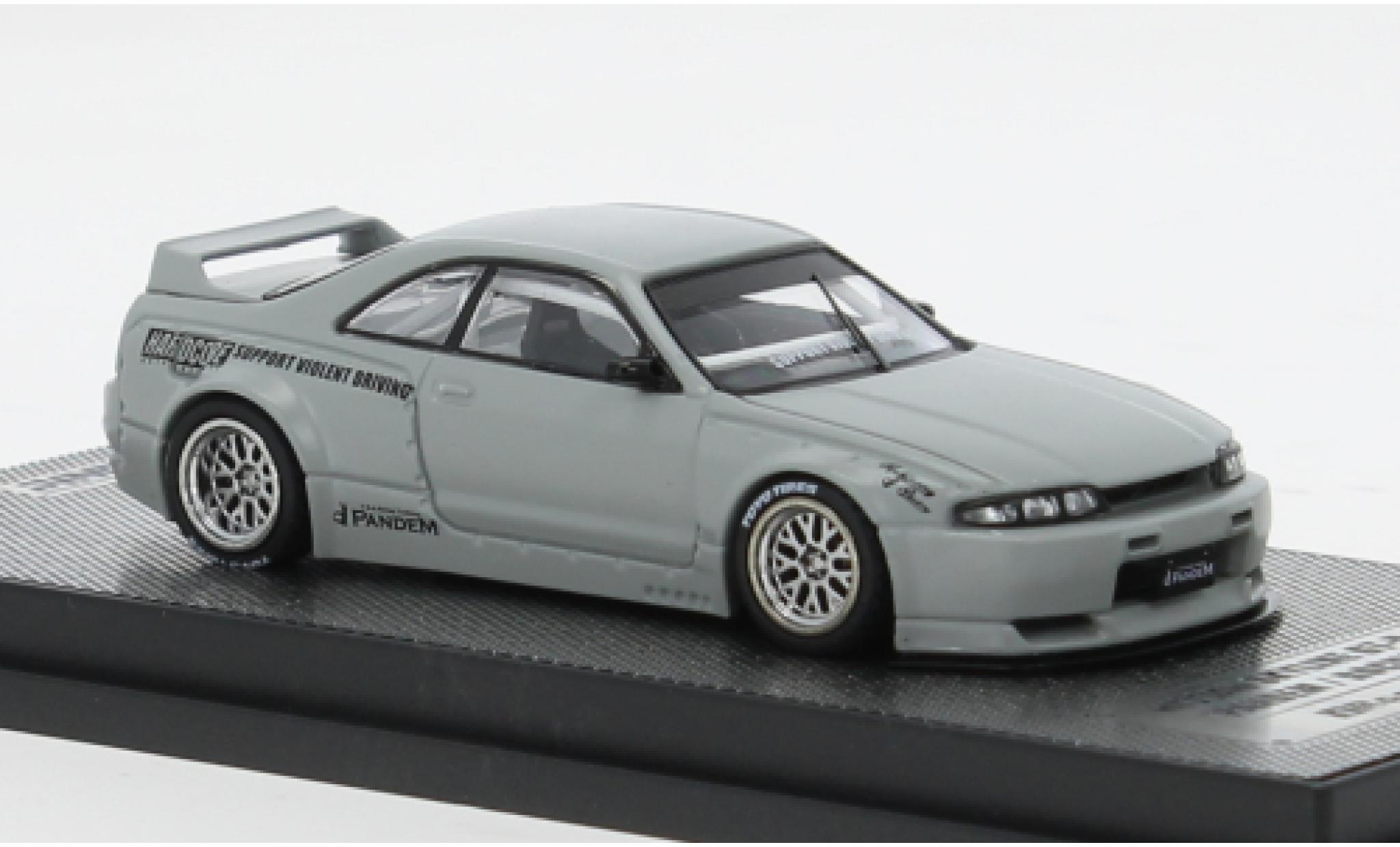 Nissan Skyline 1/64 INNO64 GT-R ( grijs 1:64 modelauto