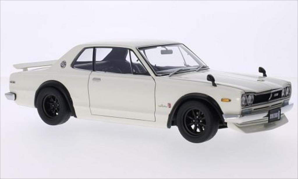 Nissan Skyline 1/18 Autoart GT-R (KPGC10) wit RHD modelauto