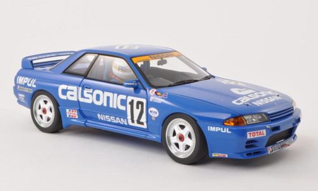 Nissan Skyline 1/18 Autoart GT-R (R32) Gr.A No.12 Calsonic 1990 /T.Suzuki modelauto