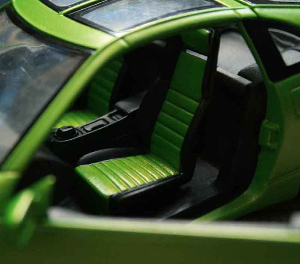 Nissan 300 ZX fairlady green jantes style bbs zwarts 1/18 Kyosho