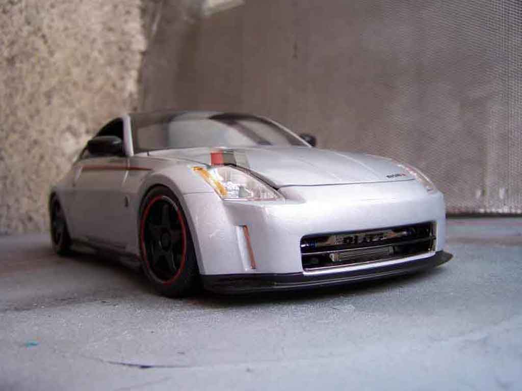 Nissan 350Z 1/18 Autoart Nismo s-tune jantes oz modelauto