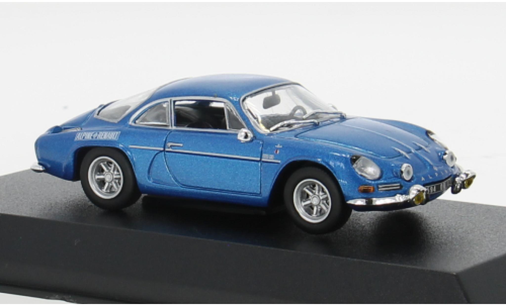 Alpine A110 1/43 Norev 1600S metallic blauw 1973 1:43 modelauto