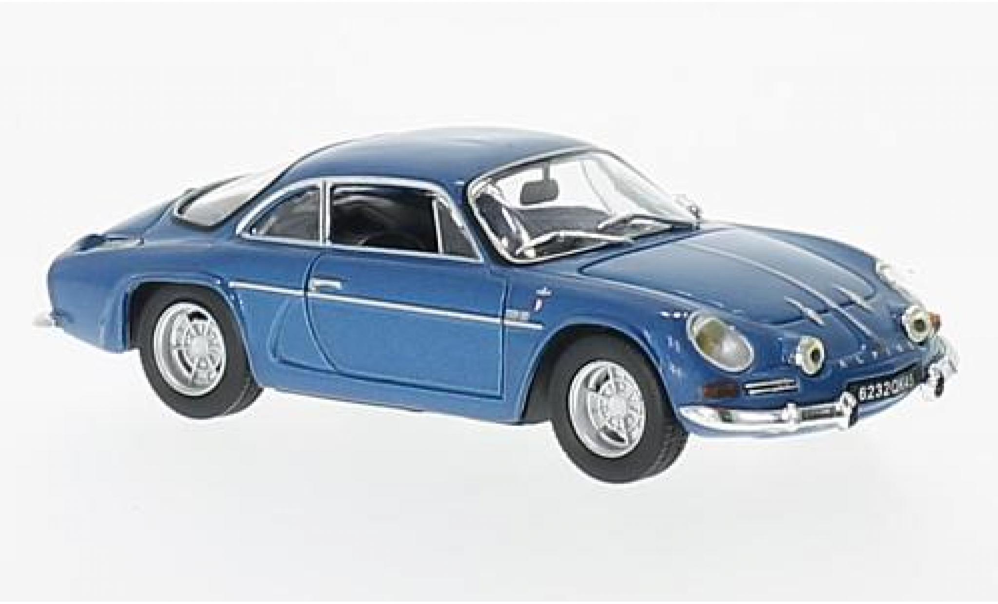 Alpine A110 1/43 Norev Renault A 110 metallic blauw 1973 modelauto
