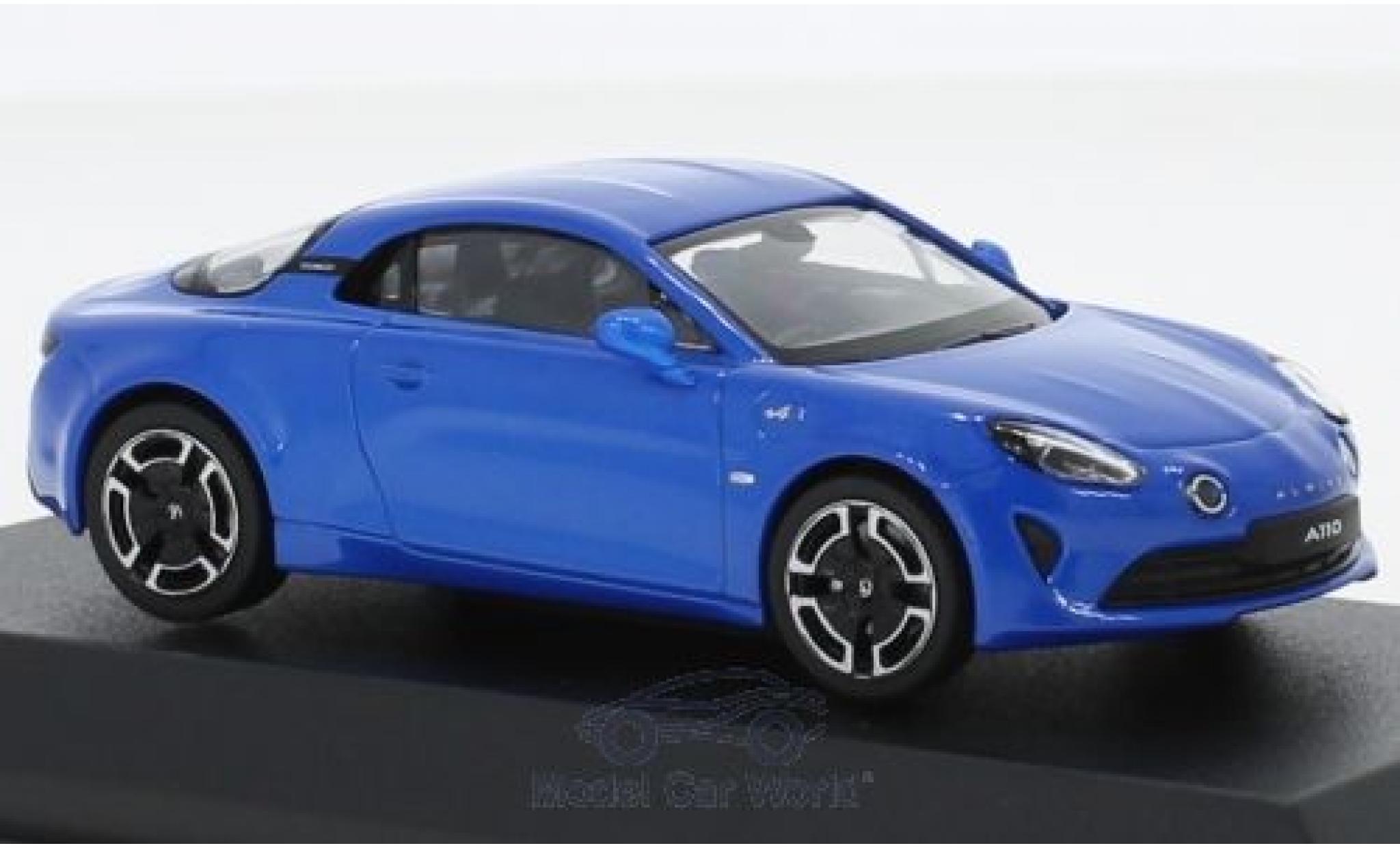 Alpine A110 1/43 Norev Renault Legende blauw 2018 modelauto