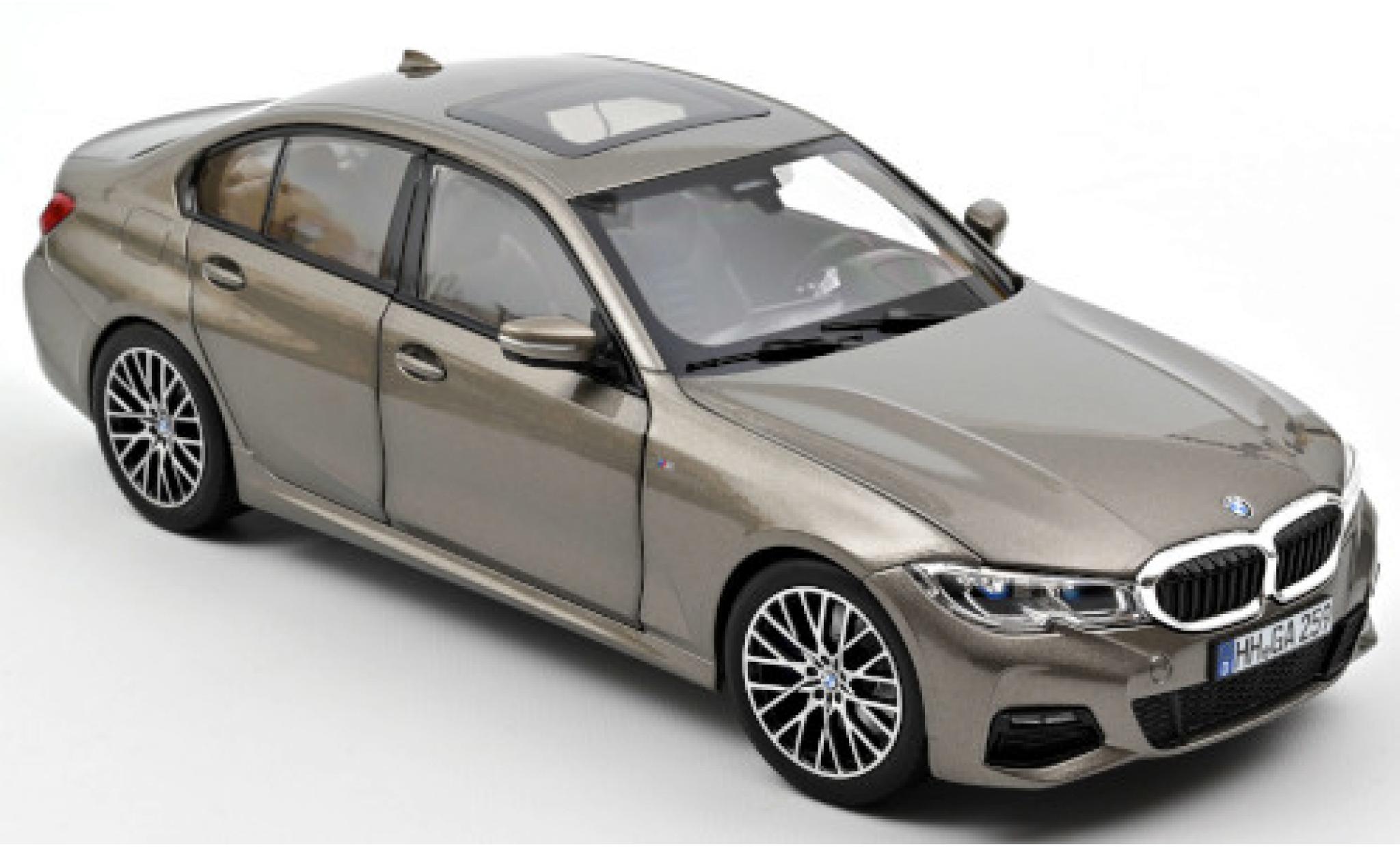 Bmw 330 1/18 Norev i (G20) metallic grijs 2019 modelauto