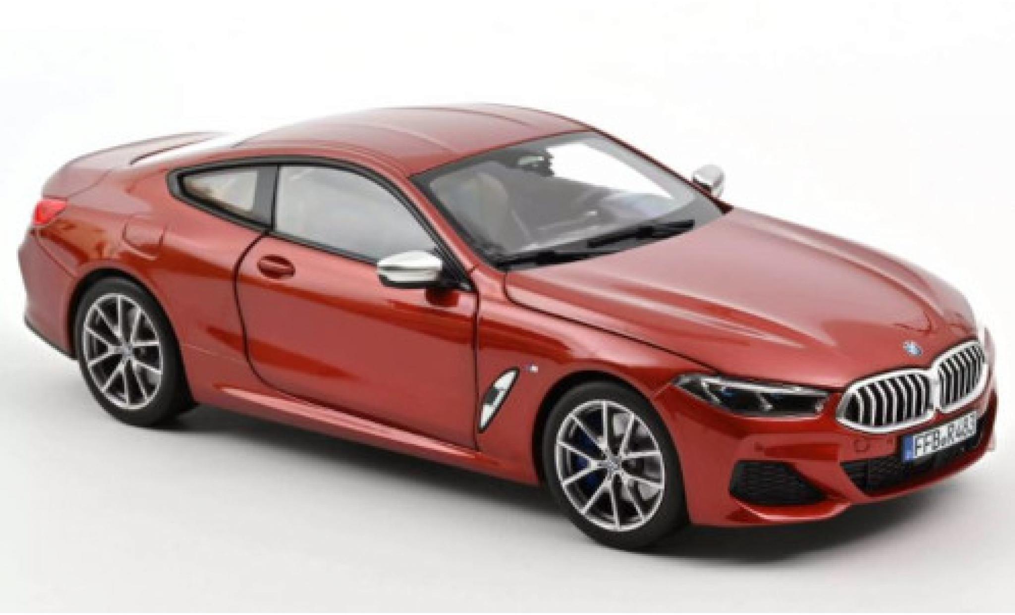 Bmw 850 1/18 Norev i (G15) metallic oranje 2018 modelauto