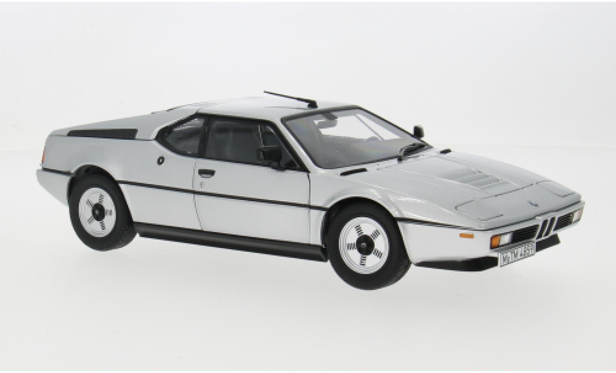 Bmw M1 1/18 Norev grijs 1980 1:18 modelauto