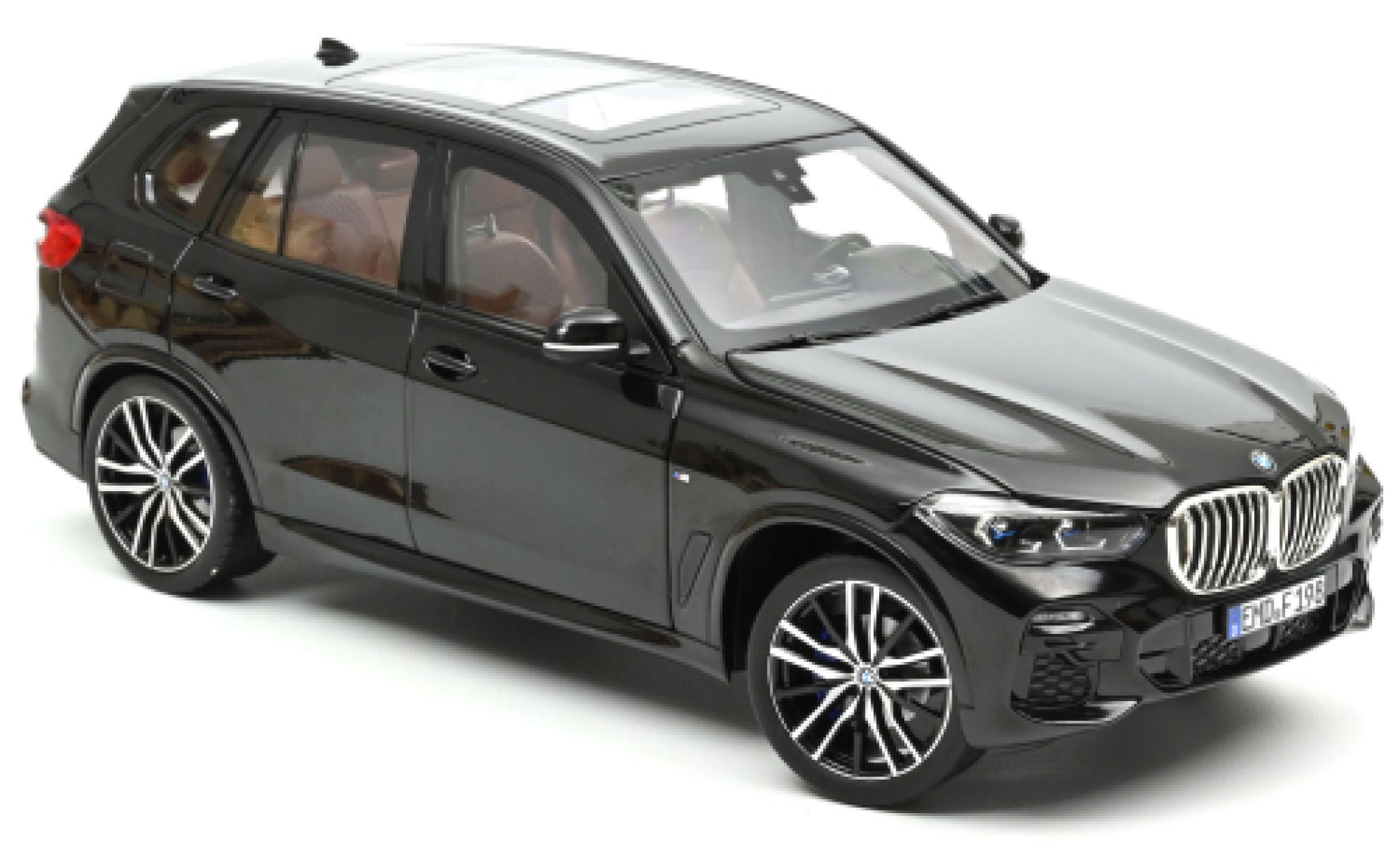 Bmw X5 1/18 Norev (G05) metallic zwart 2019 modelauto