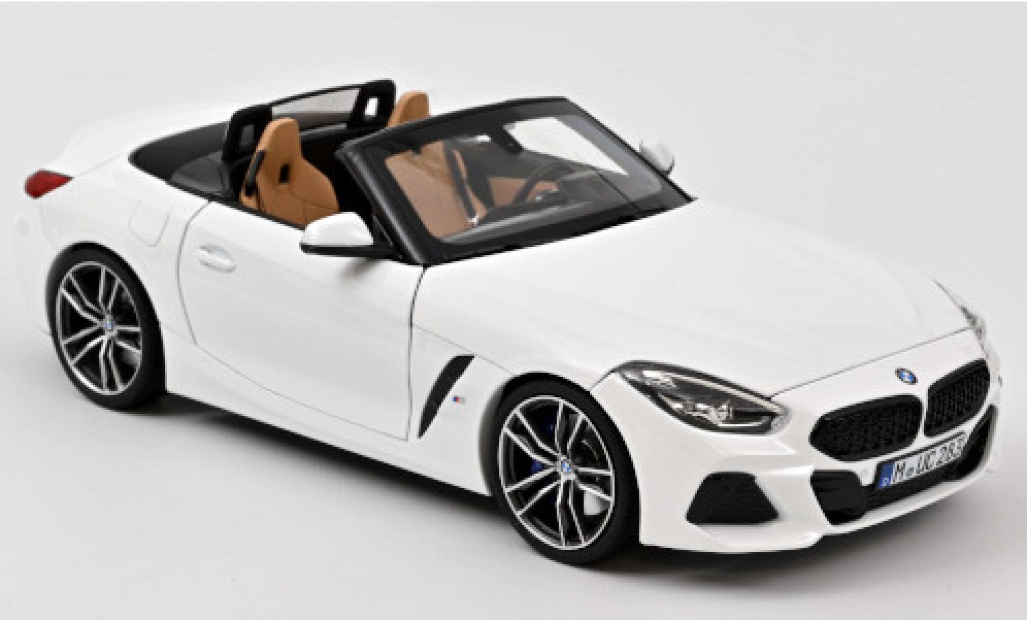Bmw Z4 1/18 Norev wit 2018 modelauto