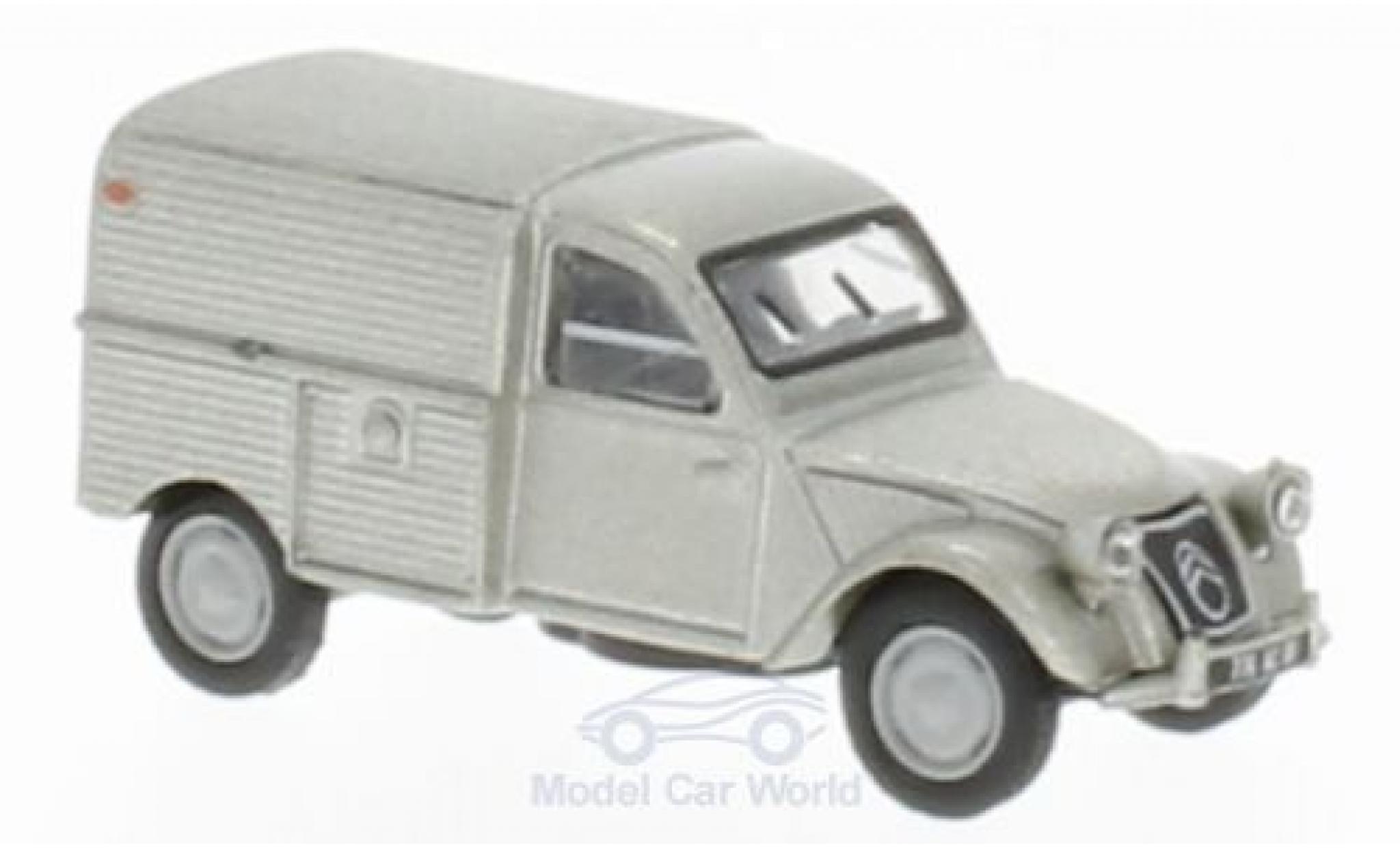 Citroen 2CV 1/87 Norev AU grijs 1951 modelauto