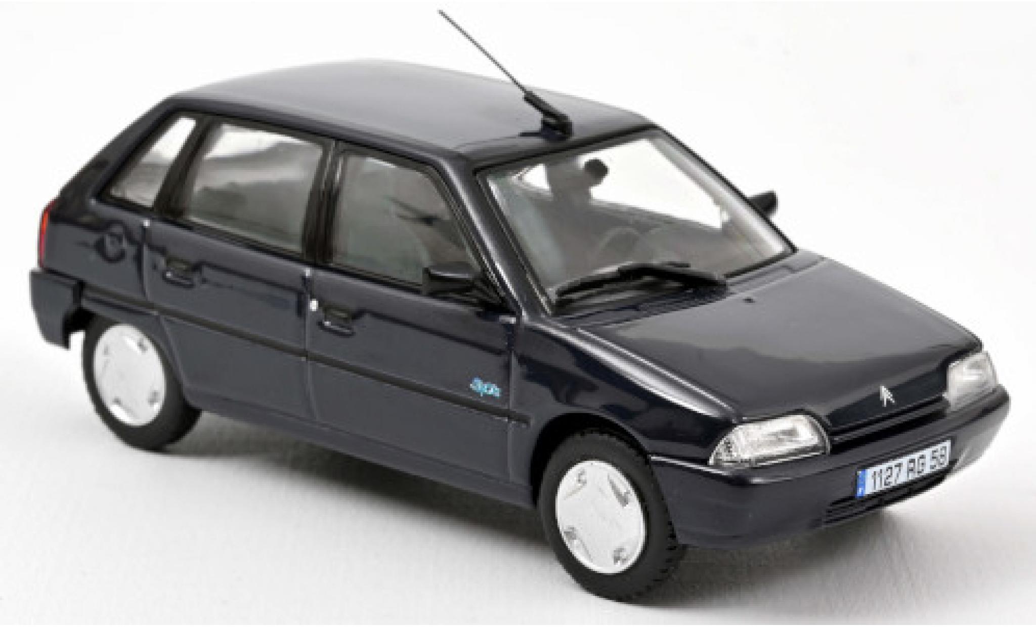 Citroen AX 1/43 Norev Spot blauw 1995 modelauto