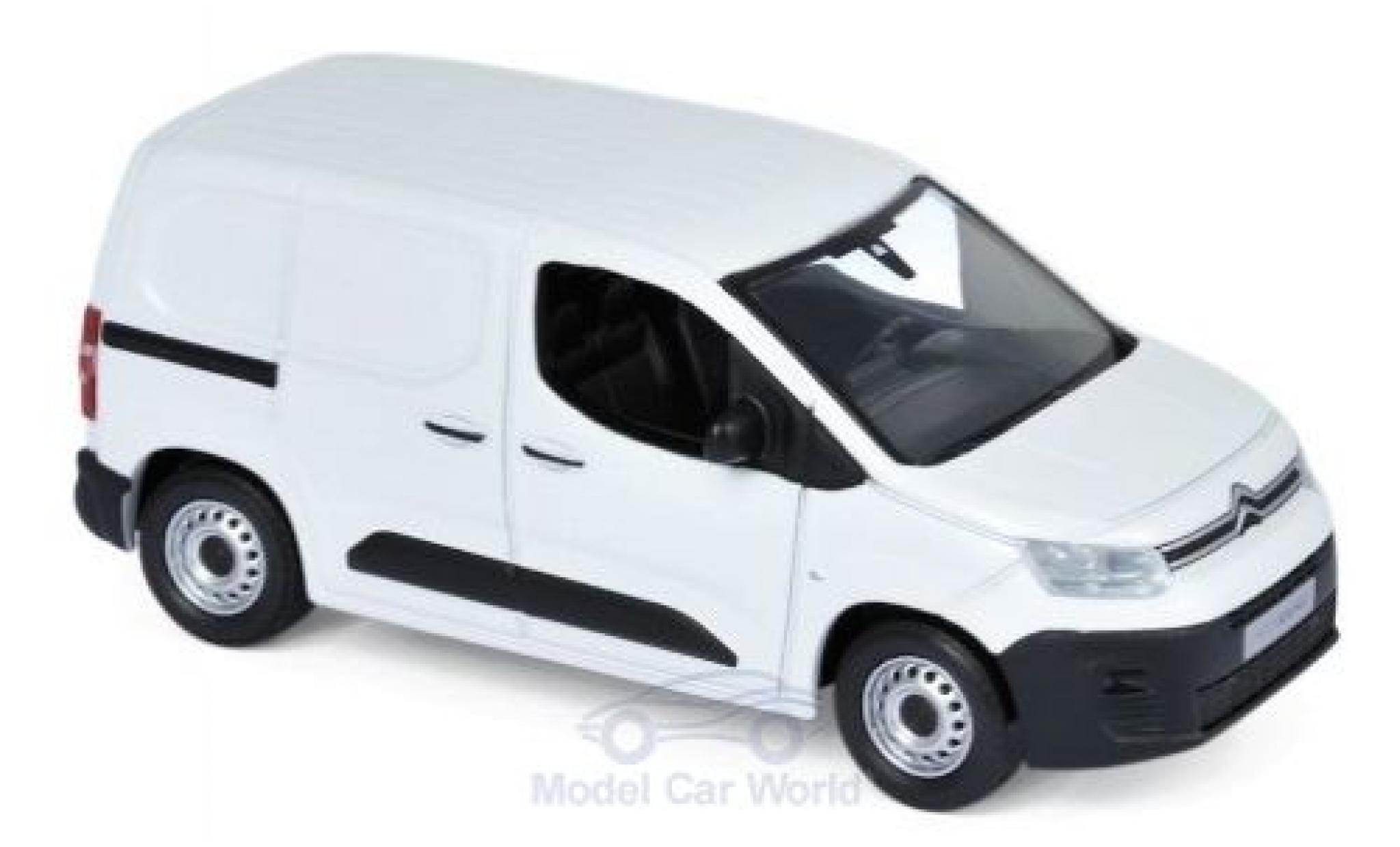 Citroen Berlingo 1/43 Norev Van wit 2018 modelauto