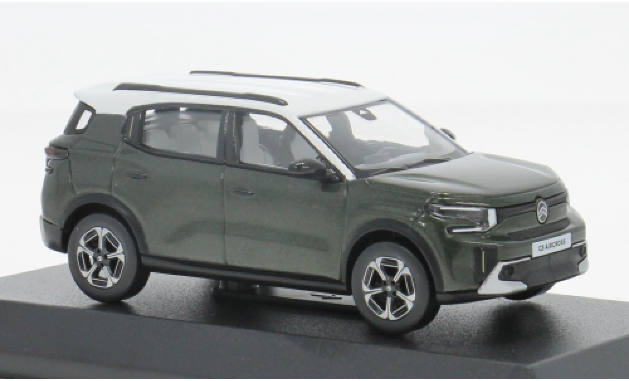 Citroen C3 1/18 Norev Aircross oliv/wit 2025 1:18 modelauto