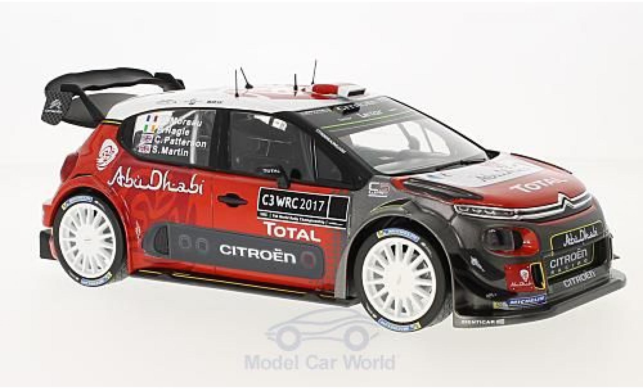 Citroen C3 1/43 Norev WRC 2017 Official Presentation Version modelauto