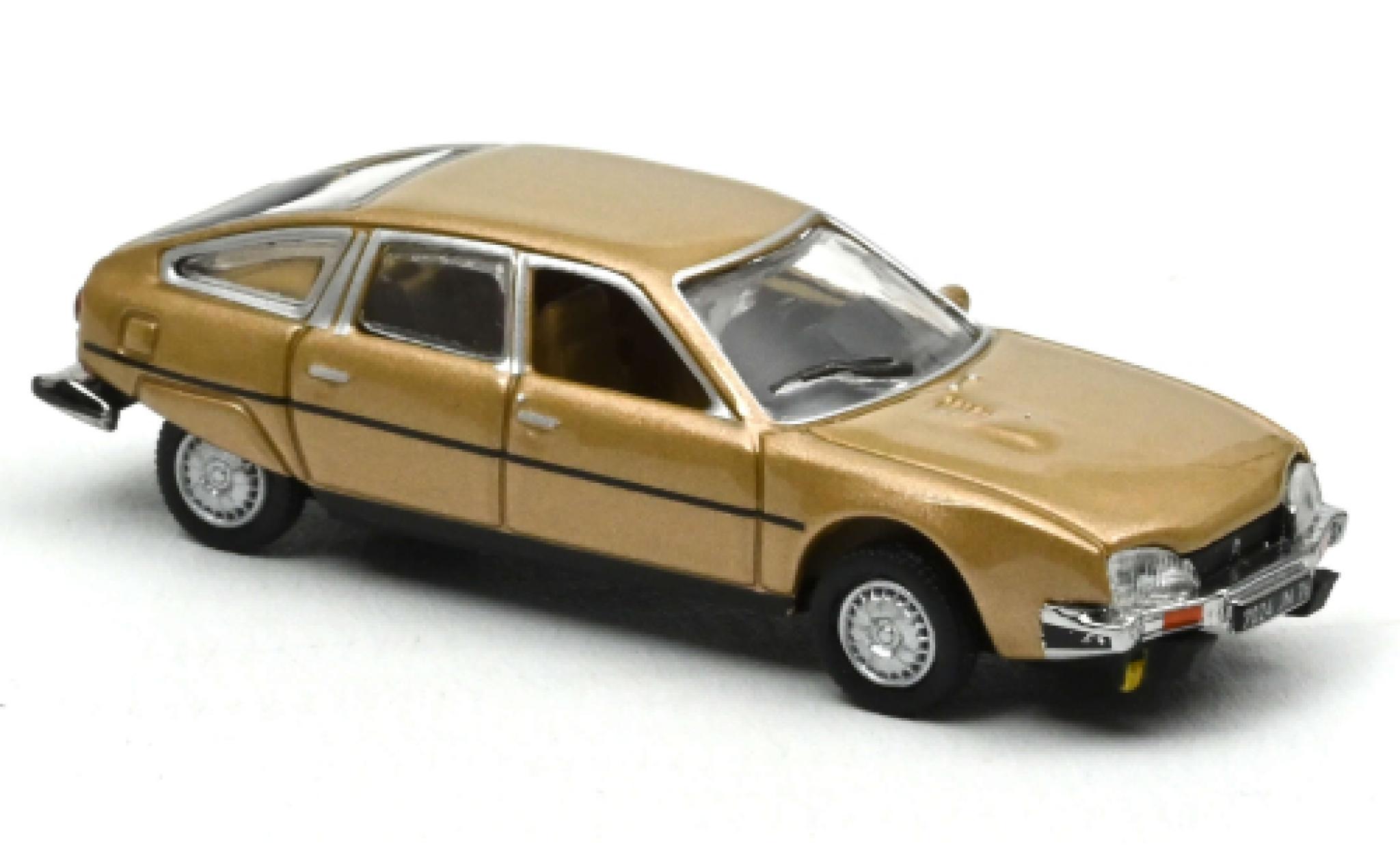 Citroen CX 1/87 Norev 2400 GTI metallic beige 1977 modelauto