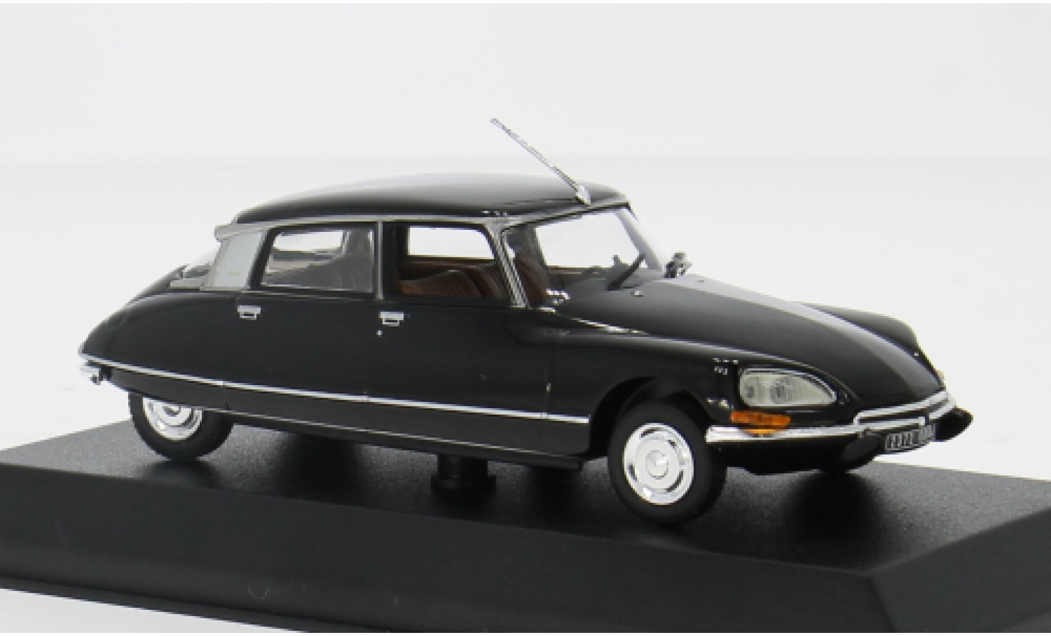 Citroen DS 1/43 Norev 23 Pallas zwart 1972 1:43 modelauto