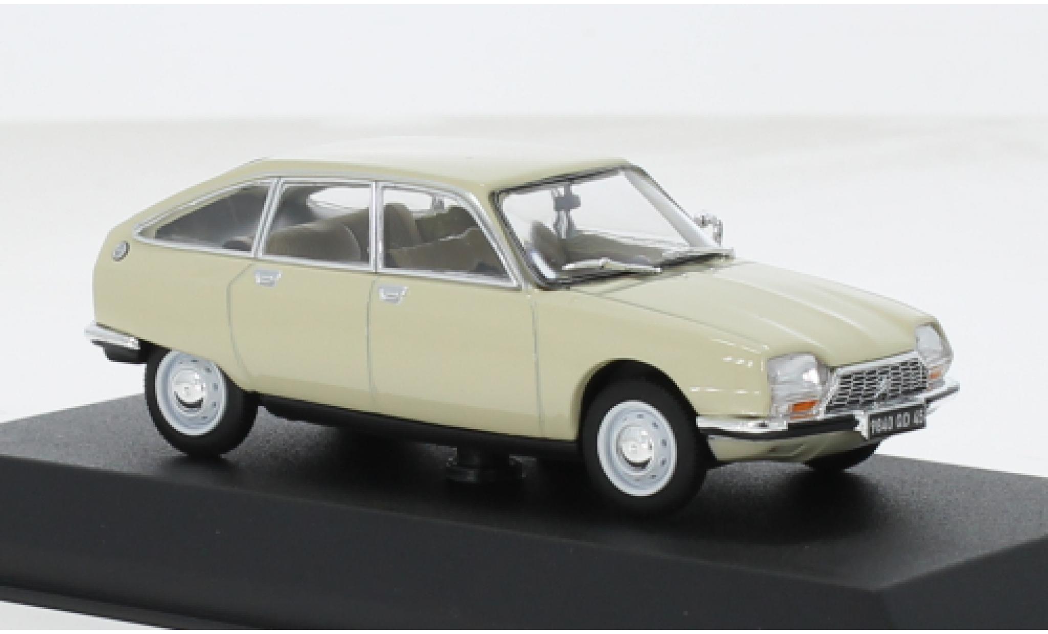 Citroen GS 1/43 Norev beige 1971 1:43 modelauto
