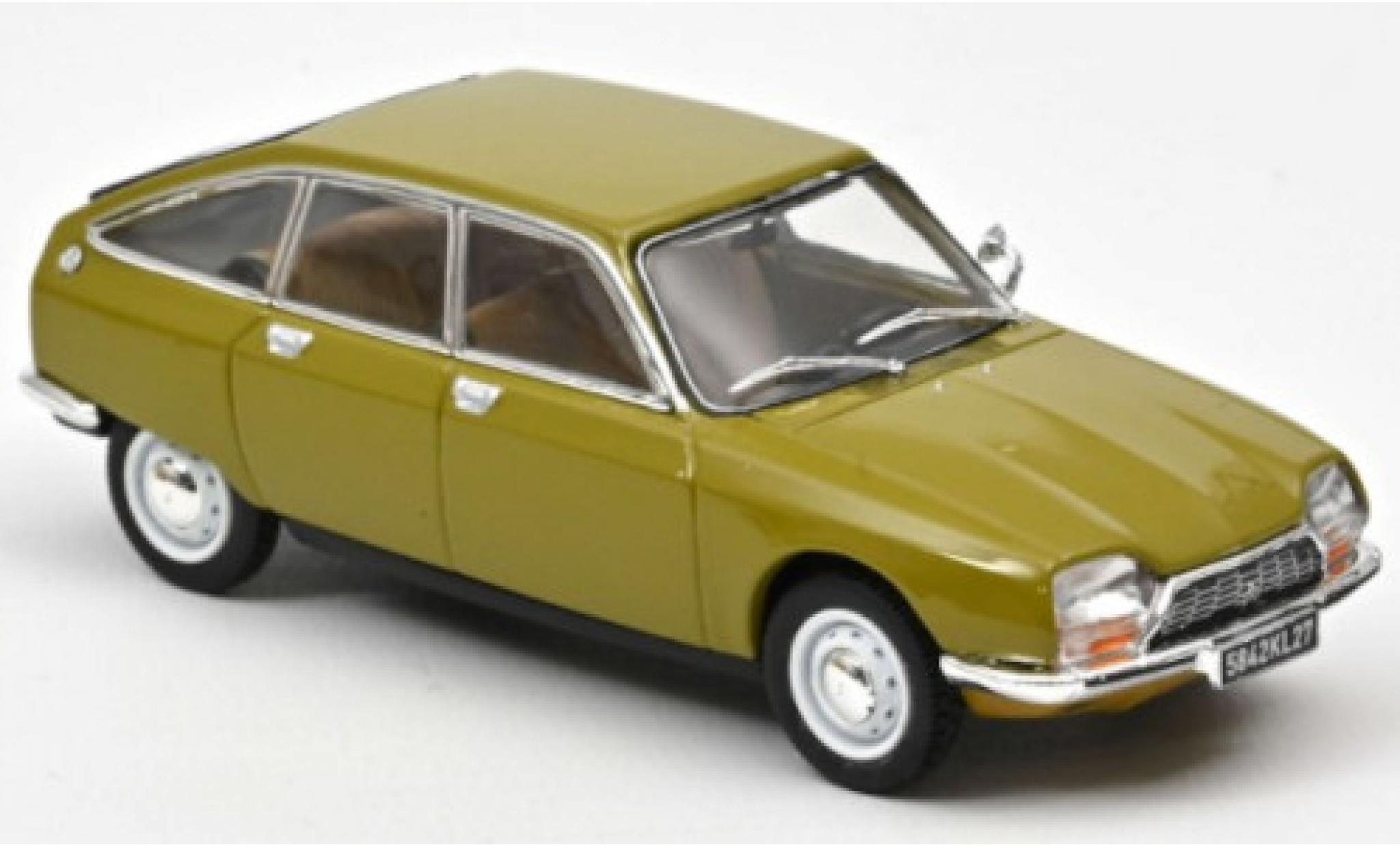Citroen GS 1/43 Norev bronze 1971 modelauto