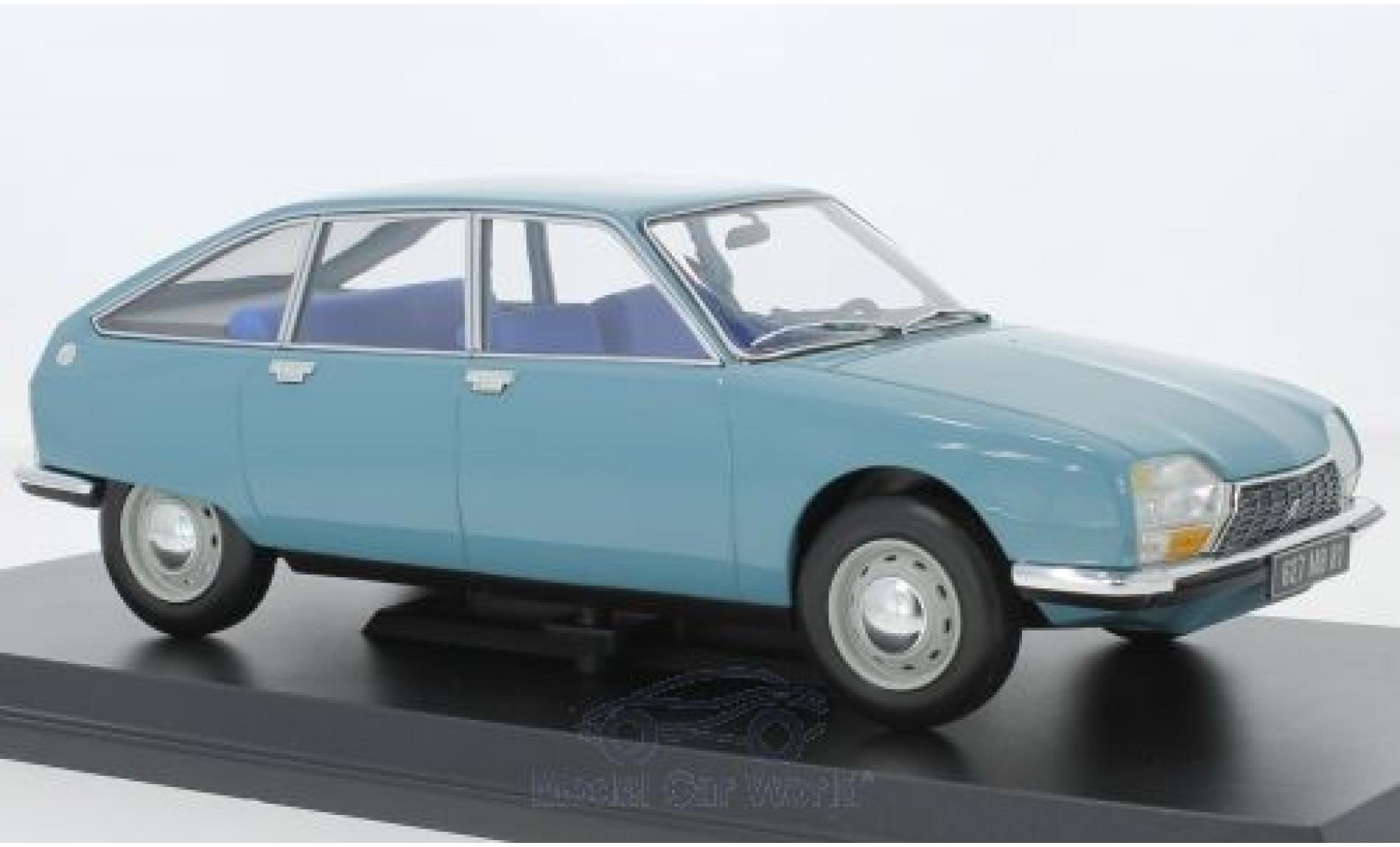 Citroen GS 1/18 Norev Club blauw 1972 modelauto