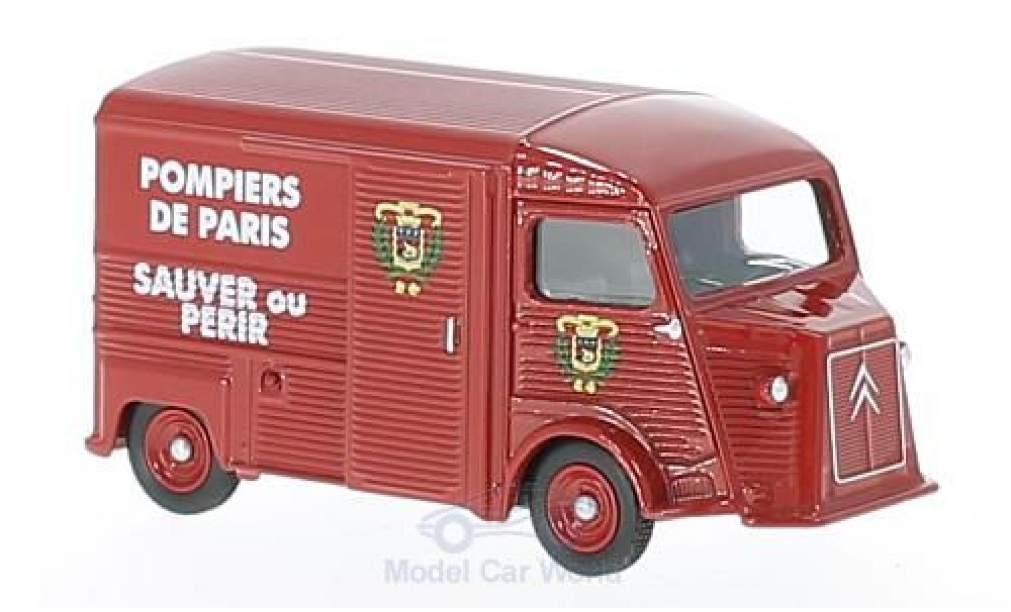 Citroen HY 1/64 Norev Brandweer (F) 1969 modelauto