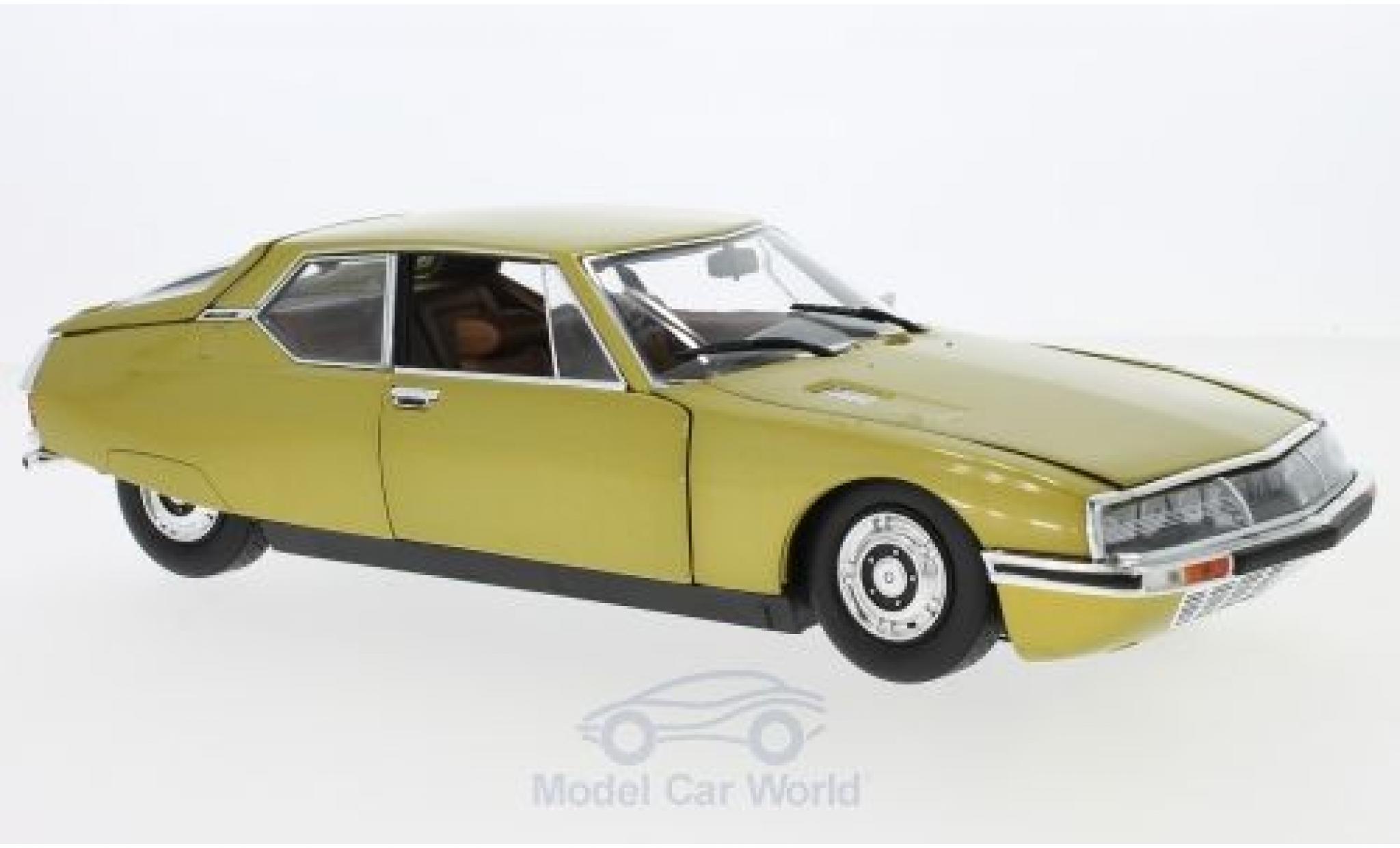 Citroen SM 1/18 Norev gold 1971 modelauto