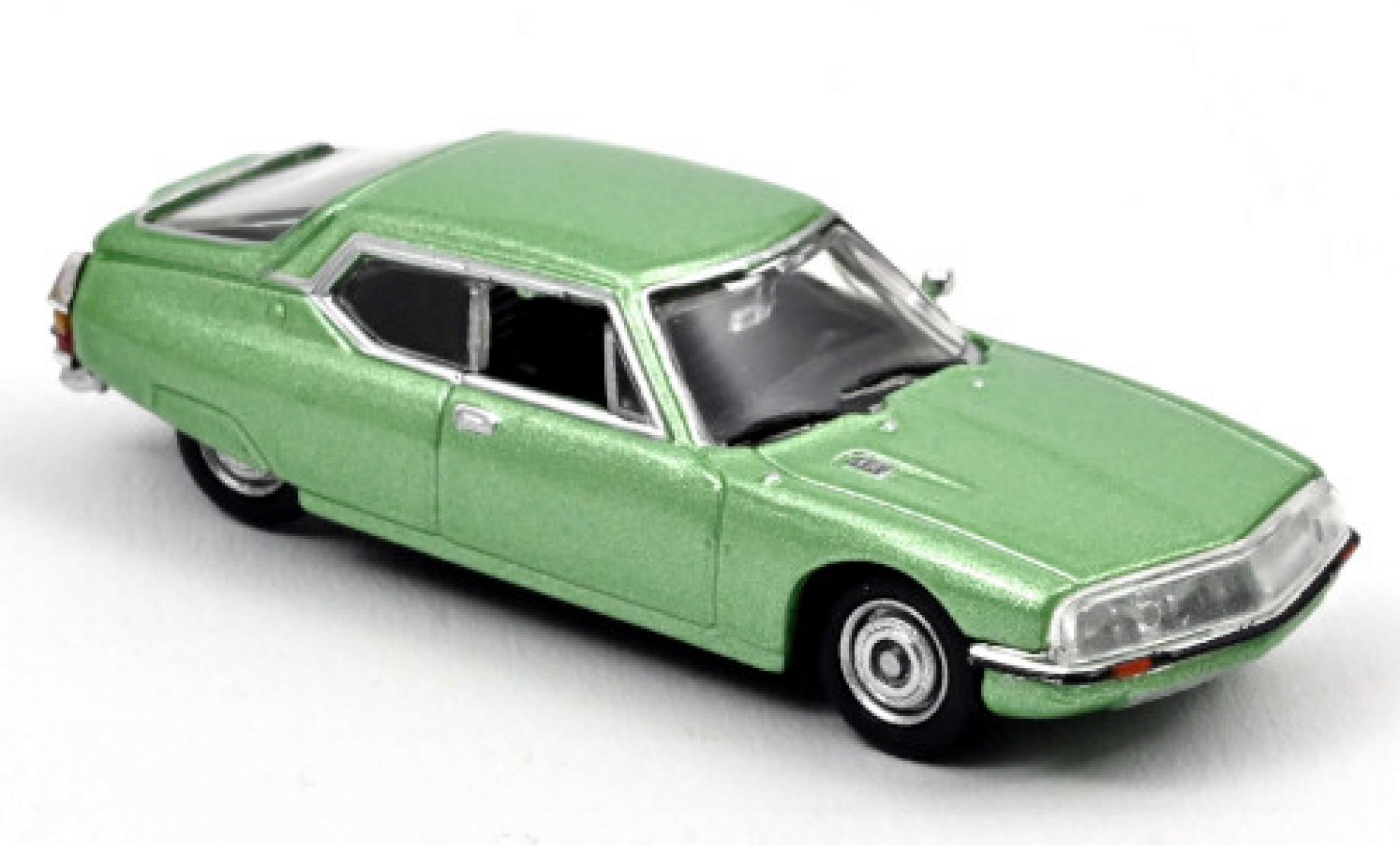 Citroen SM 1/87 Norev metallic groen 1972 modelauto