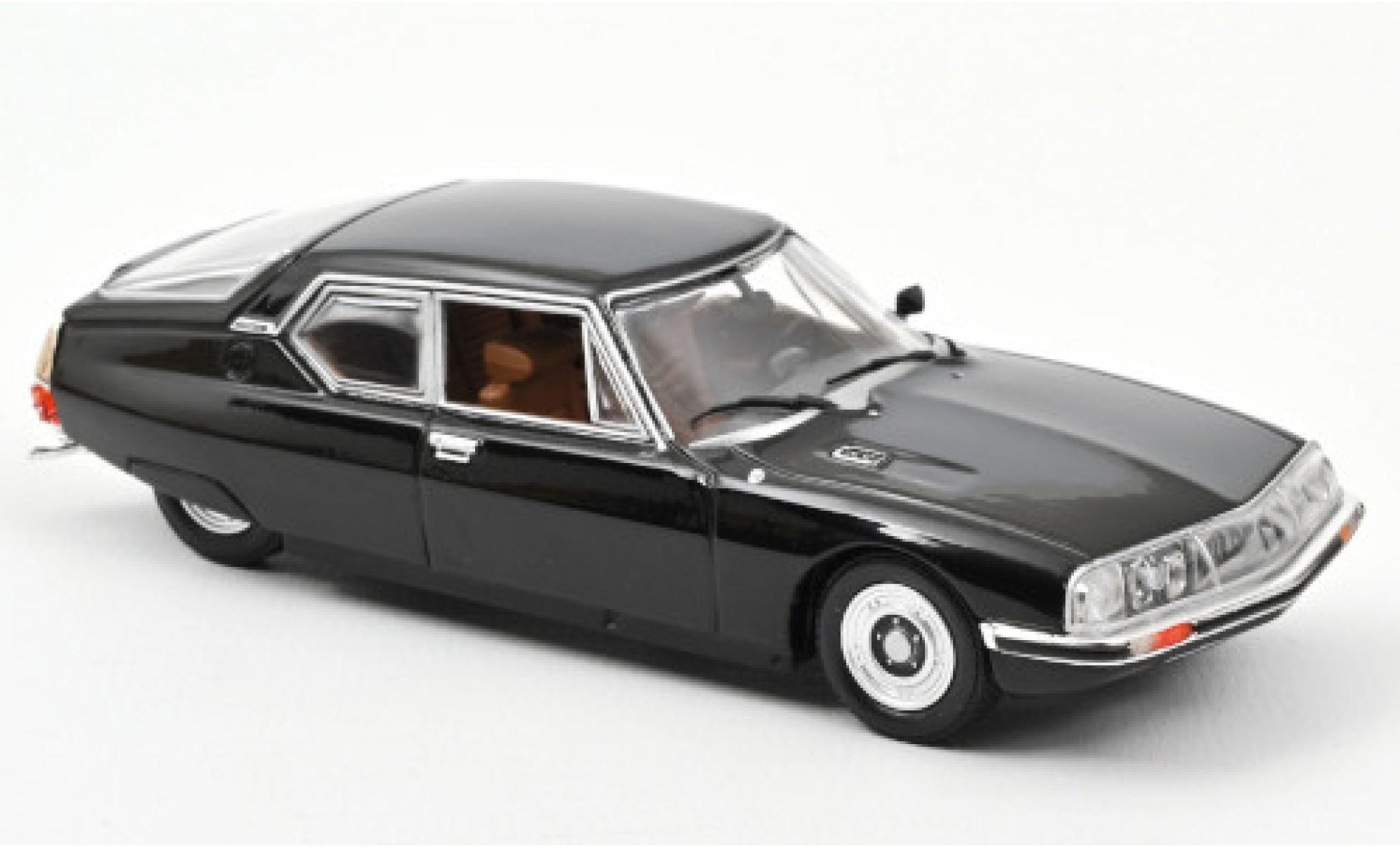 Citroen SM 1/43 Norev zwart 1970 modelauto