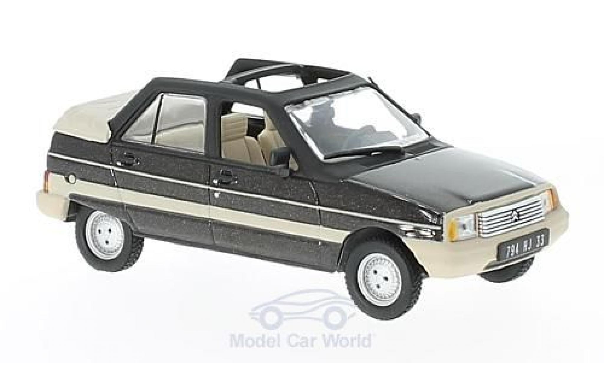 Citroen Visa 1/43 Norev Decapotable metallic bruin 1984 modelauto