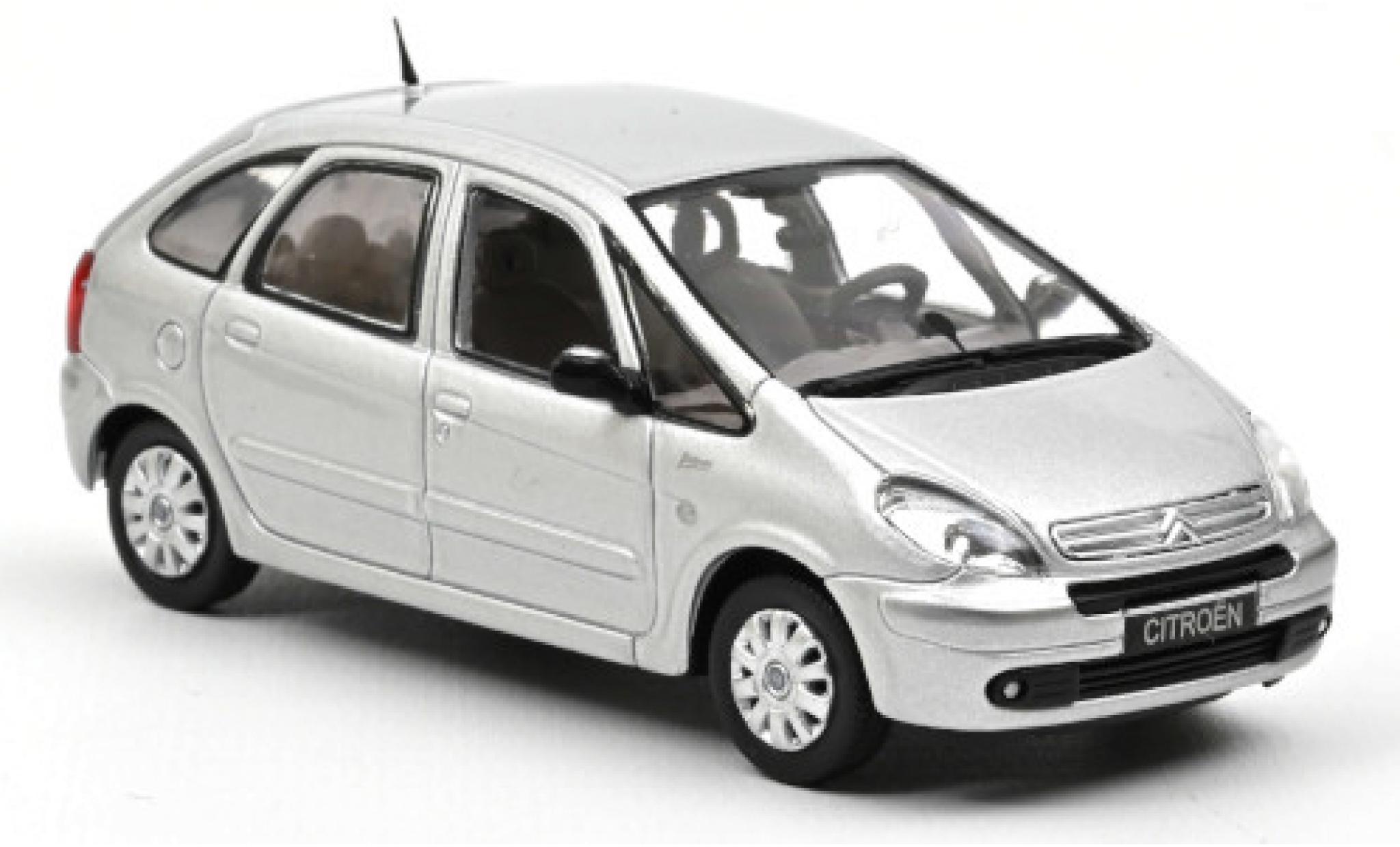 Citroen Xsara 1/43 Norev Picasso grijs 2004 modelauto