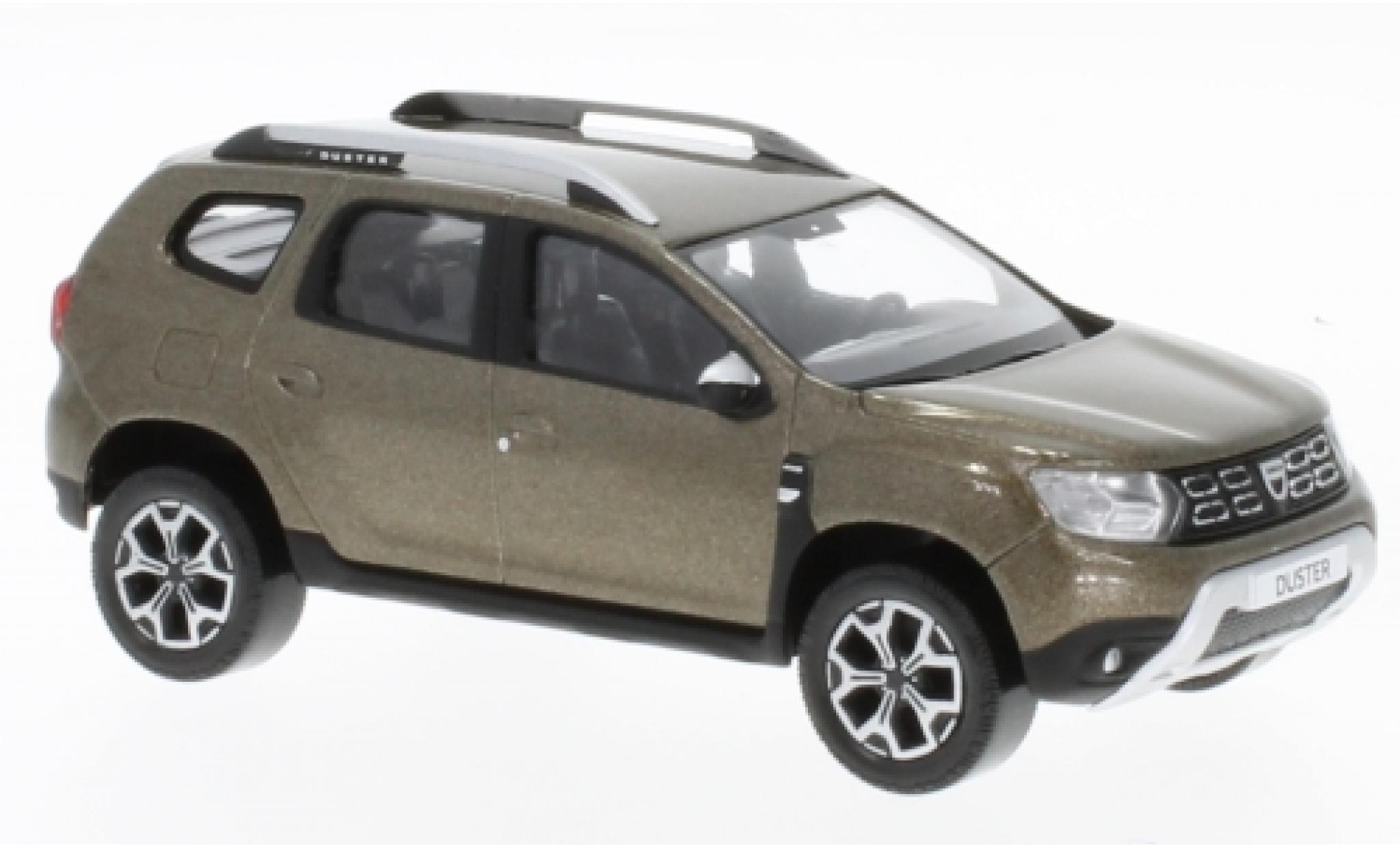 Dacia Duster 1/43 Norev metallic bruin 2018 modelauto