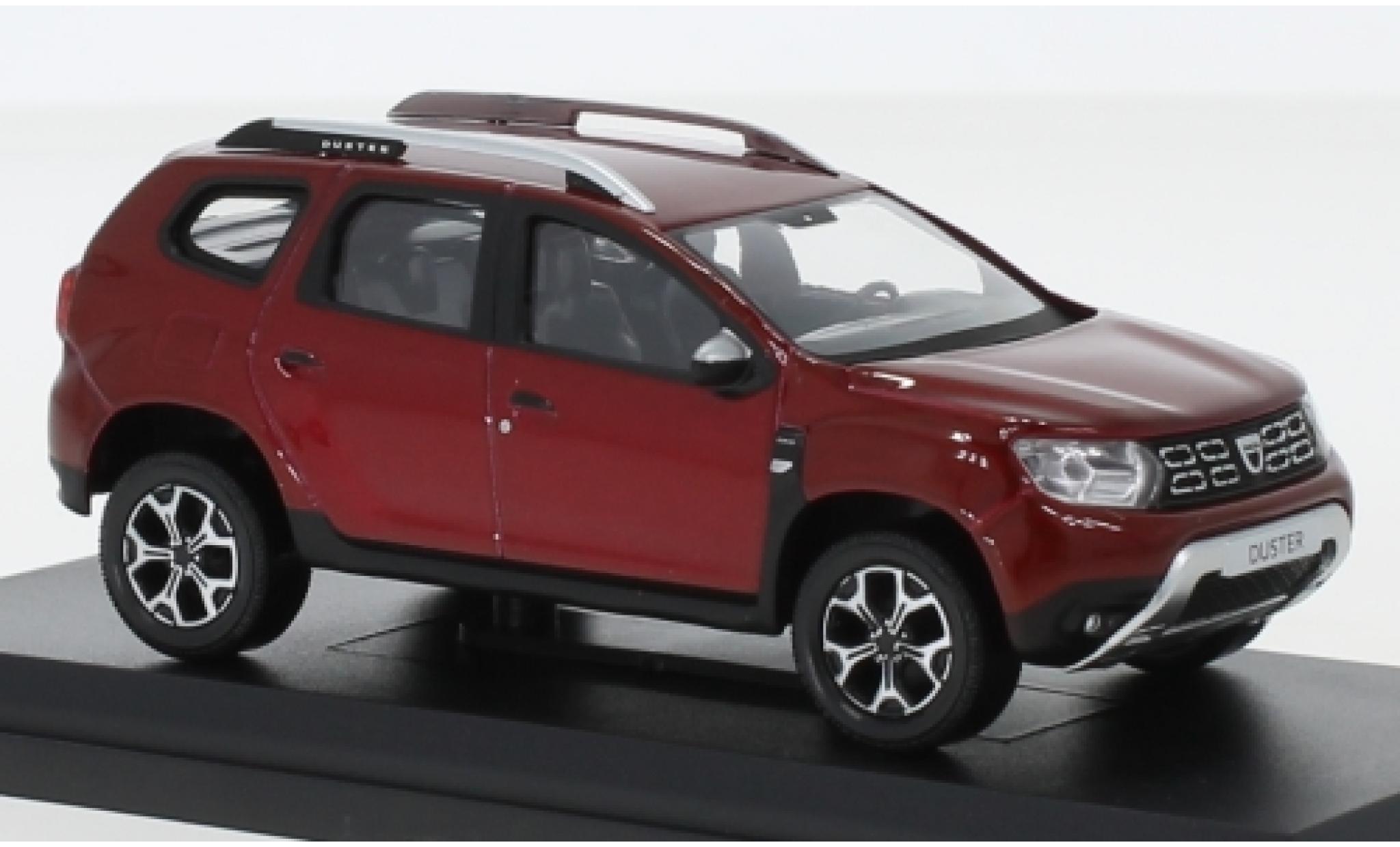 Dacia Duster 1/43 Norev metallic rood 2018 modelauto