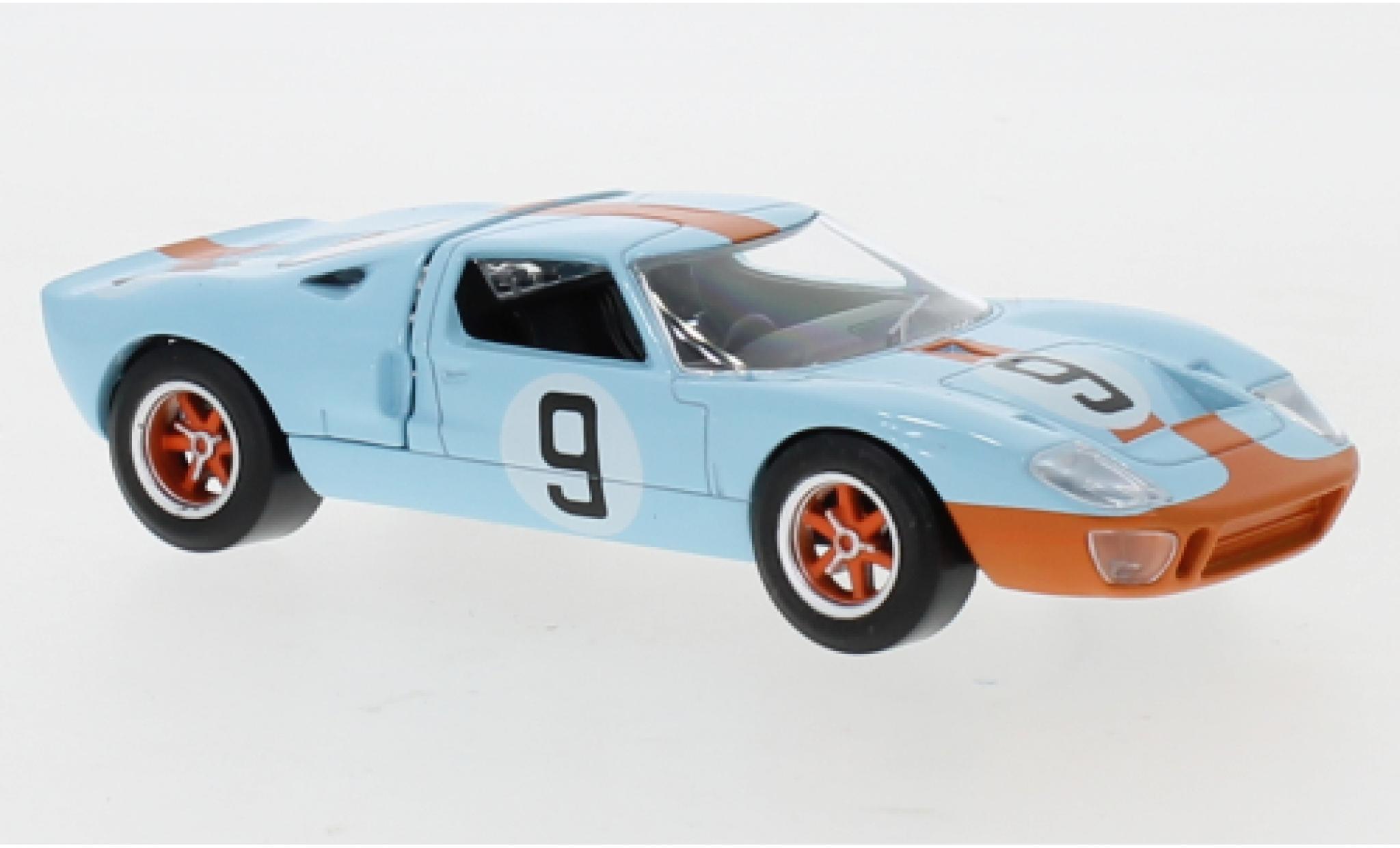 Ford GT40 1/43 Norev RHD No.9 1968 modelauto