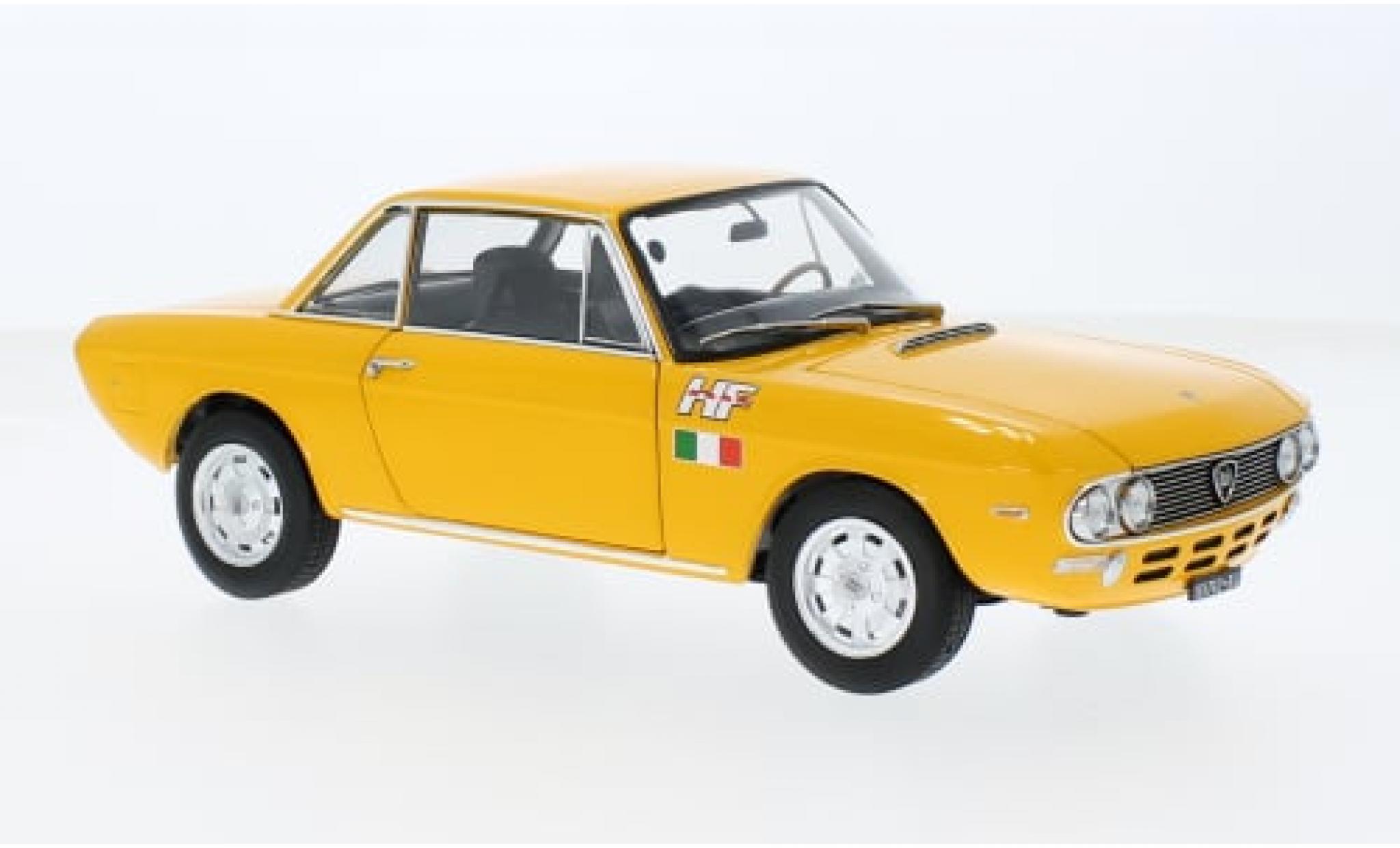 Lancia Fulvia 1/18 Norev 1600 HF oranje 1971 1:18 modelauto