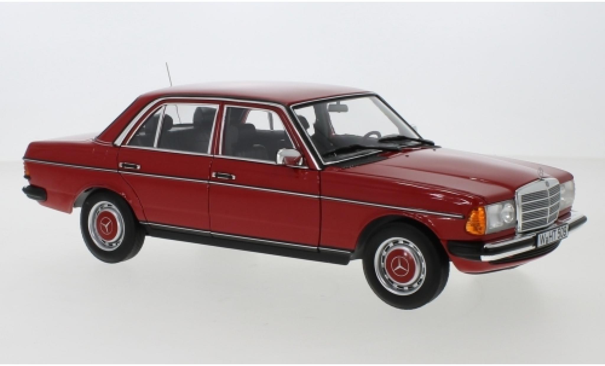 Mercedes 200 1/18 Norev (W123) rood 1982 modelauto