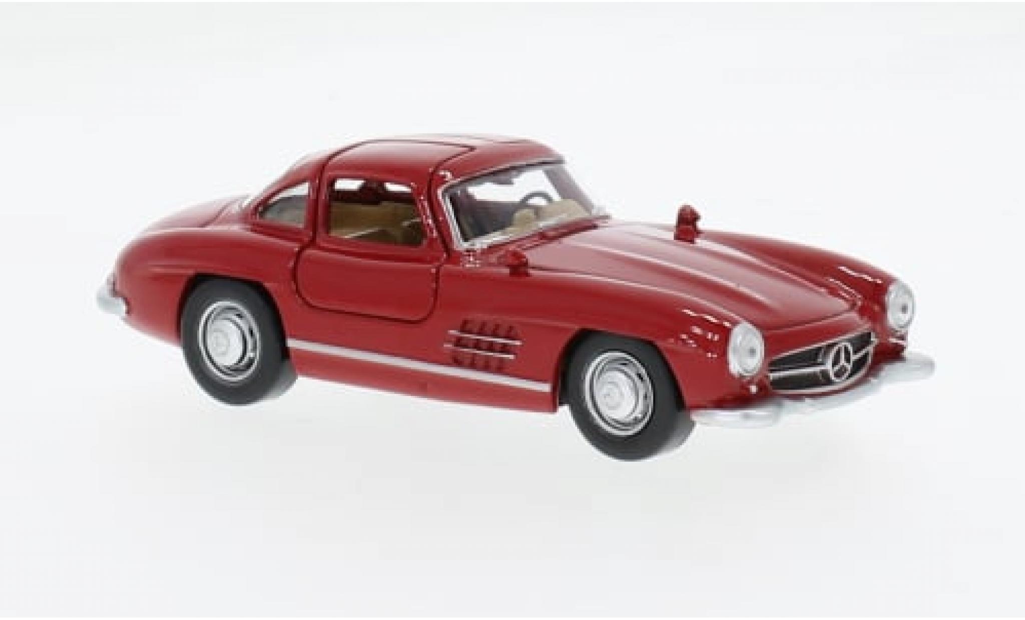 Mercedes 300 1/43 Norev SL (W198) rood 1954 1:43 modelauto