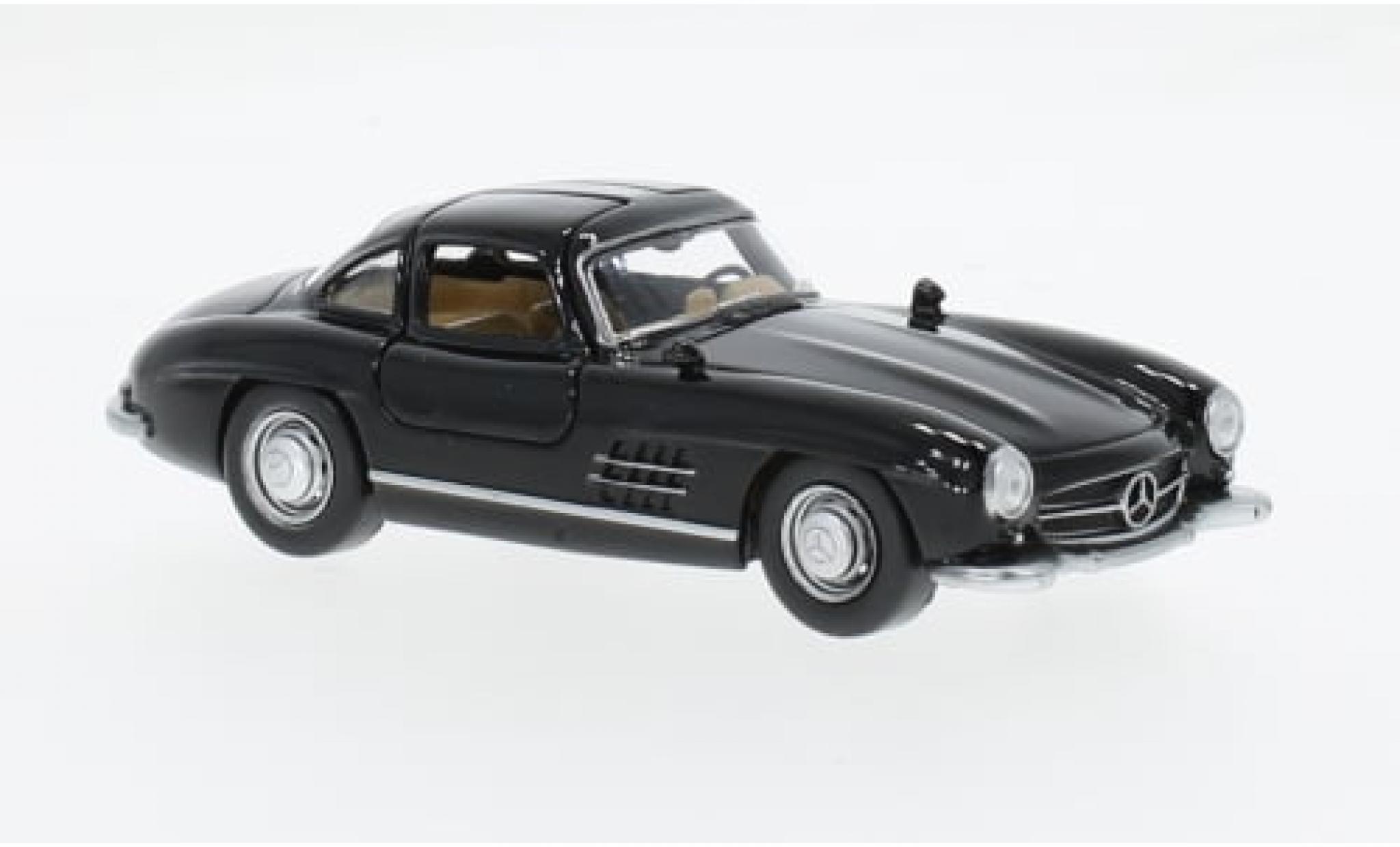 Mercedes 300 1/43 Norev SL (W198) zwart 1954 1:43 modelauto