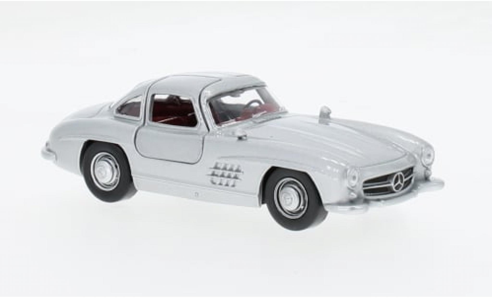 Mercedes 300 1/43 Norev SL (W198) grijs 1954 1:43 modelauto