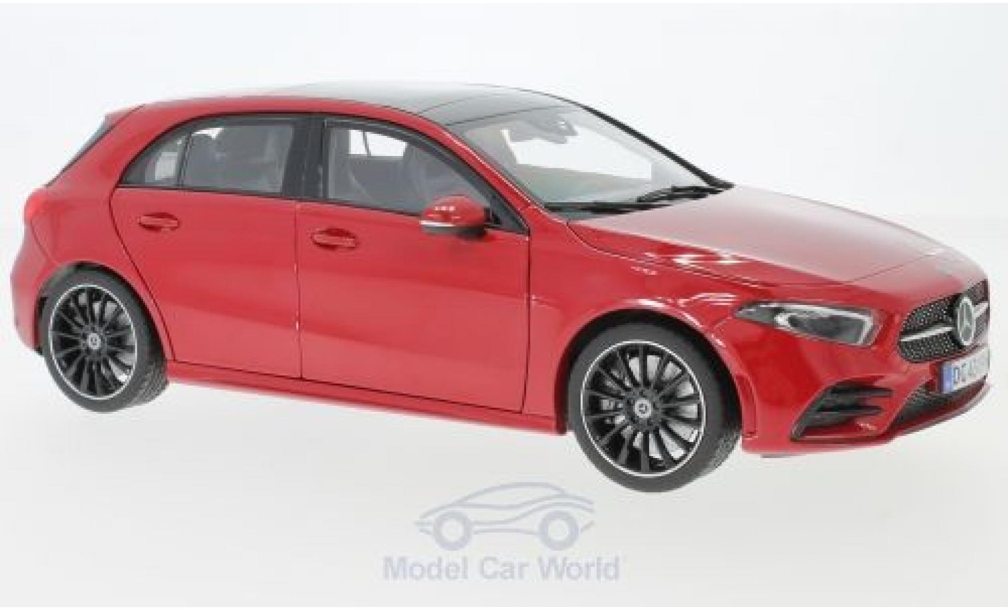 Mercedes Classe A 1/18 Norev (W177) rood 2018 modelauto