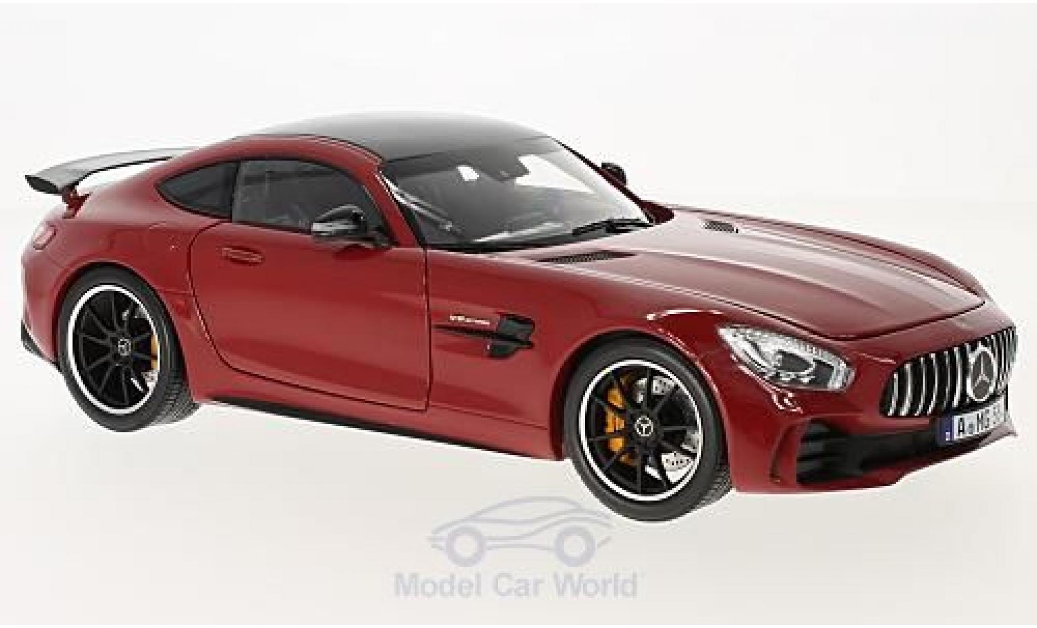 Mercedes AMG GT 1/18 Norev R rood 2017 modelauto